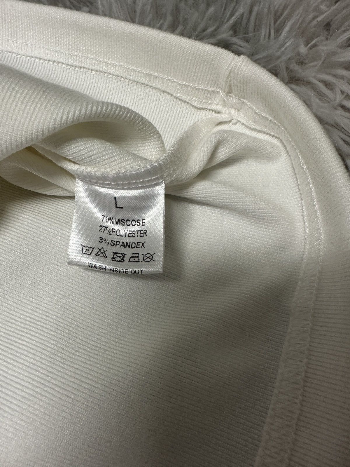 Vale Vale Forever Chain Tank Top White Size US L / EU 52-54 / 3 - 5 Thumbnail