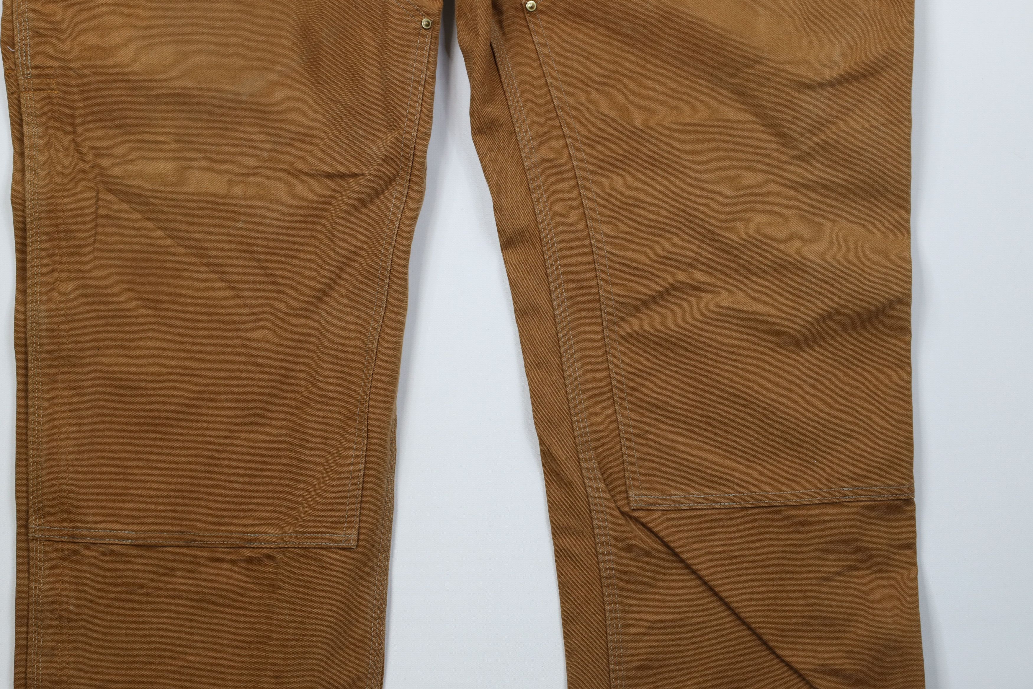 Carhartt Vintage Y2K Carhartt Canvas Wide Leg Pants Duck Brown USA Size US 44 / EU 60 - 4 Thumbnail