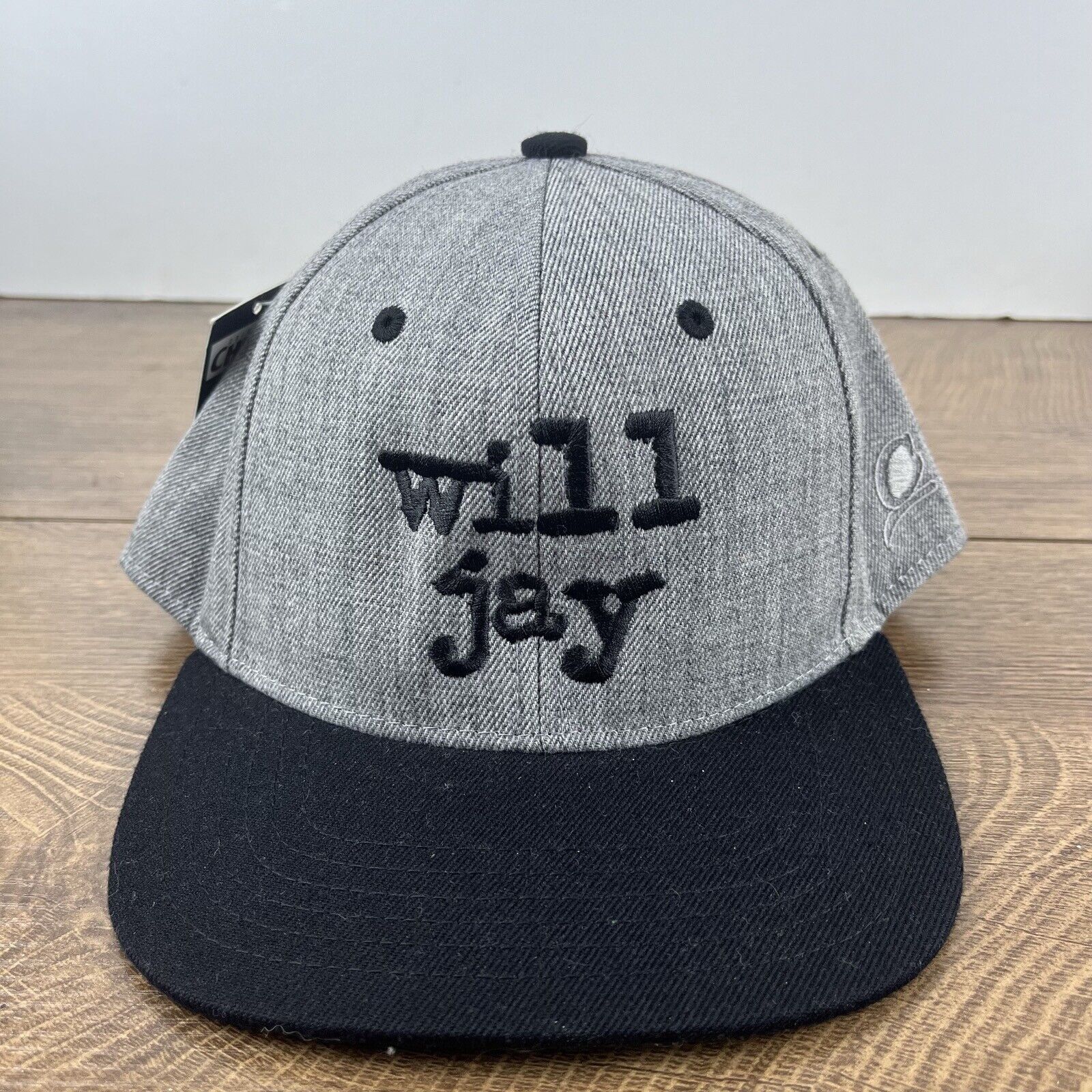 Other Will Jay Snapback Hat Gray Adjustable Hat Adult Fit Gray Hat Size ONE SIZE - 3 Thumbnail