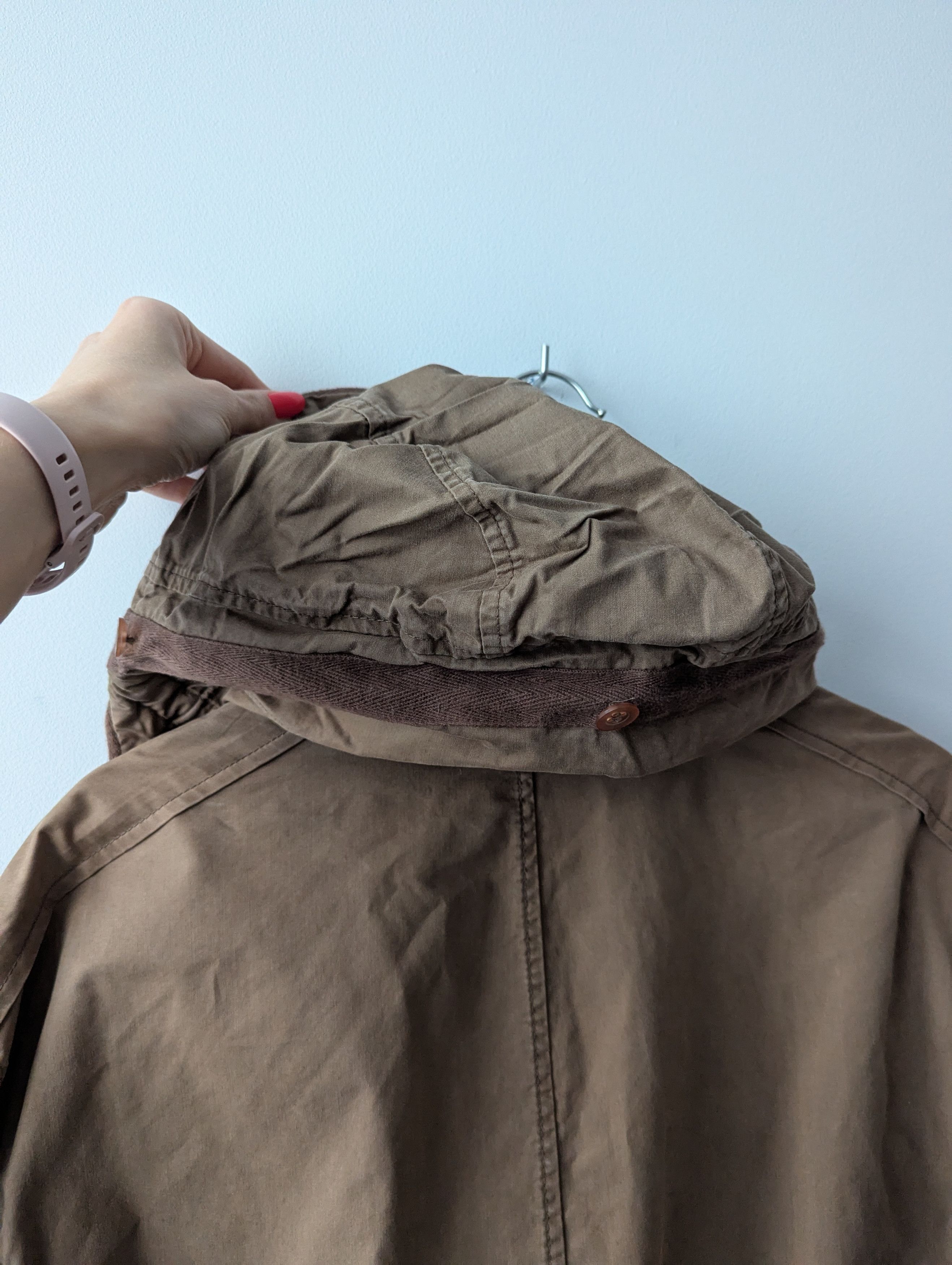 Strellson Vintage STRELLSON Swiss Military Zip Hooded Jacket beige Size US XL / EU 56 / 4 - 15 Thumbnail