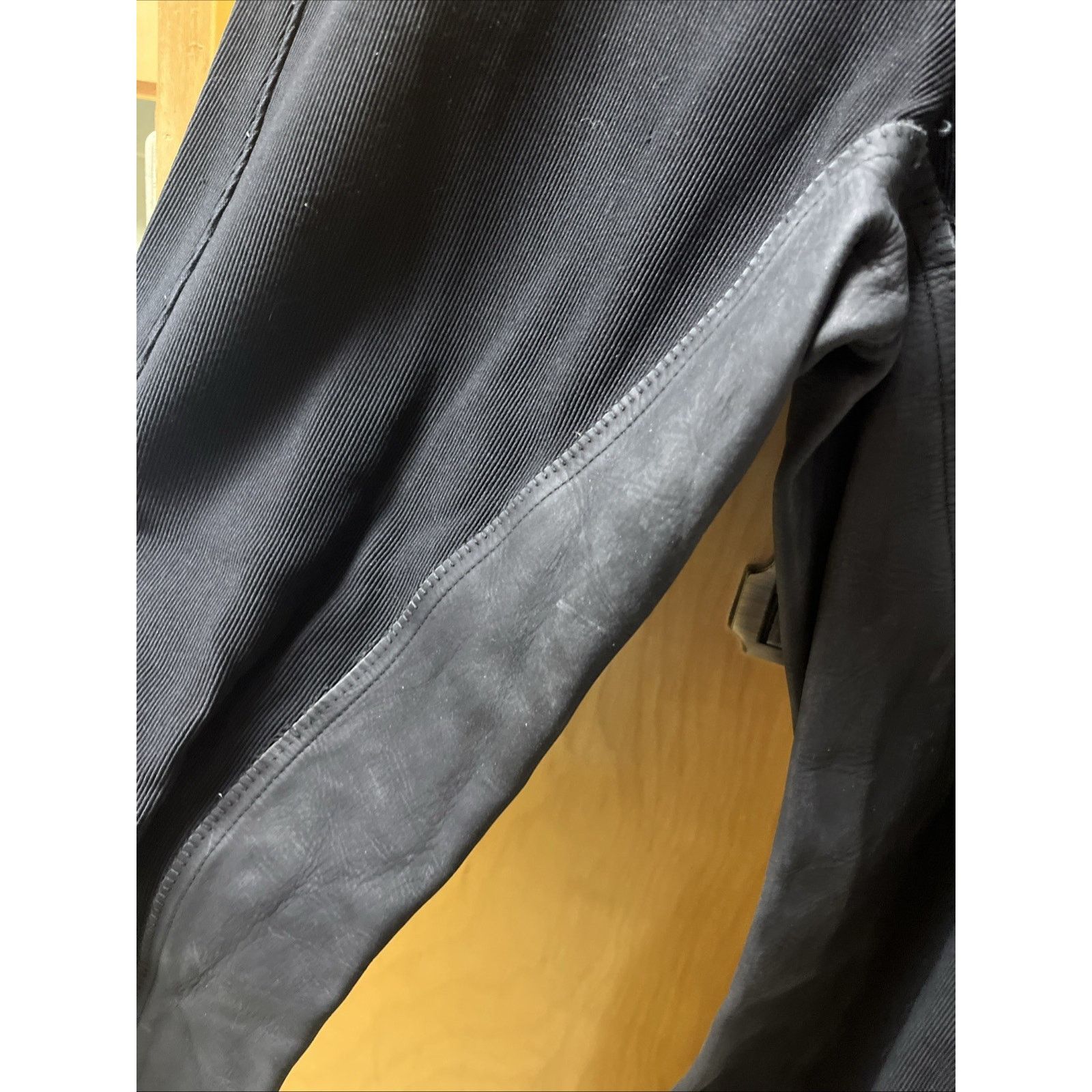 Vintage Tempi Equestrian Riding Pants Women Black Stretch Nylon Size 30" / US 8 / IT 44 - 3 Thumbnail
