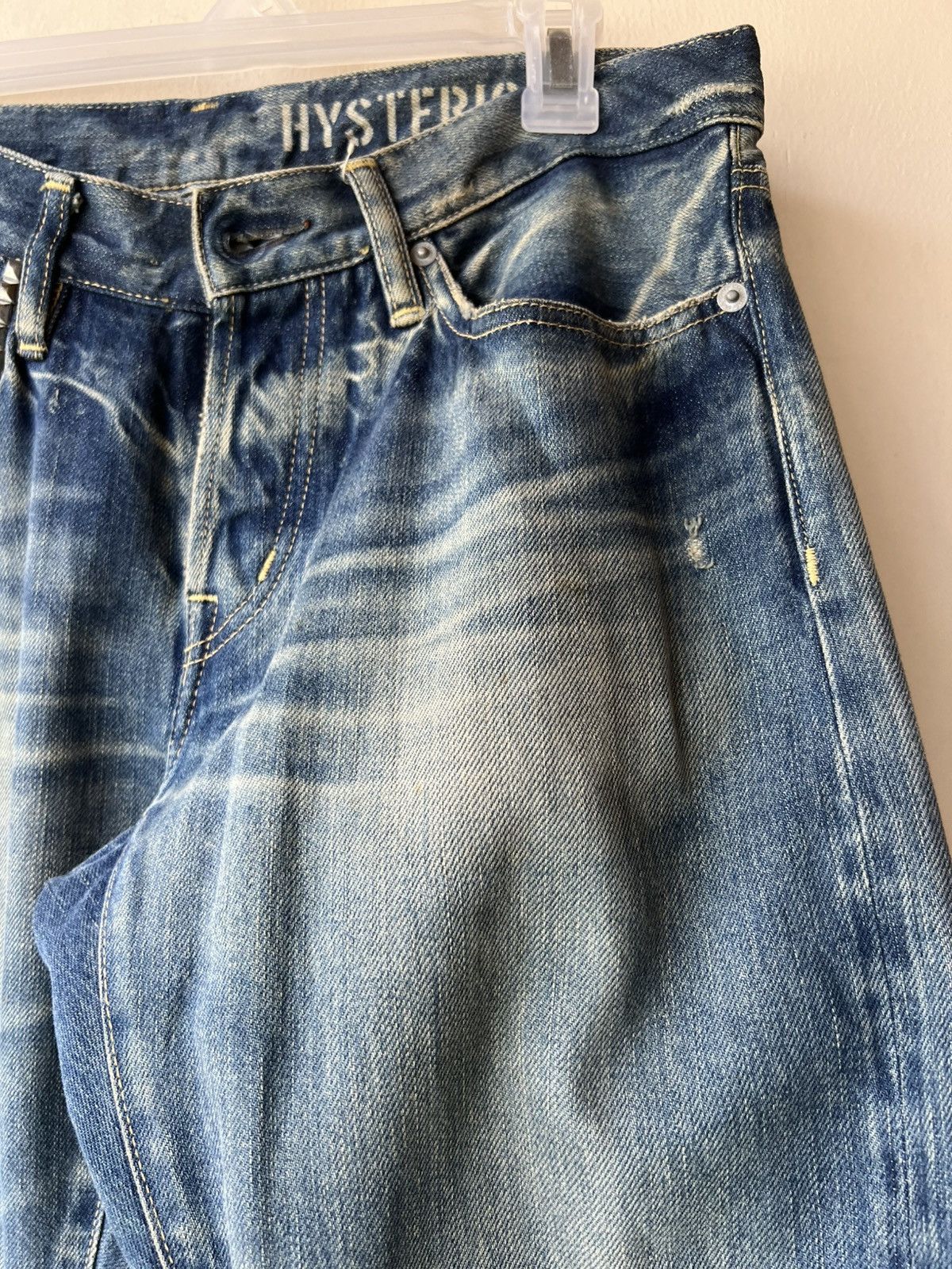 Hysteric Glamour Vintage Hysteric Glamour Distressed Denim Selvedge Jeans Size US 30 / EU 46 - 13 Thumbnail