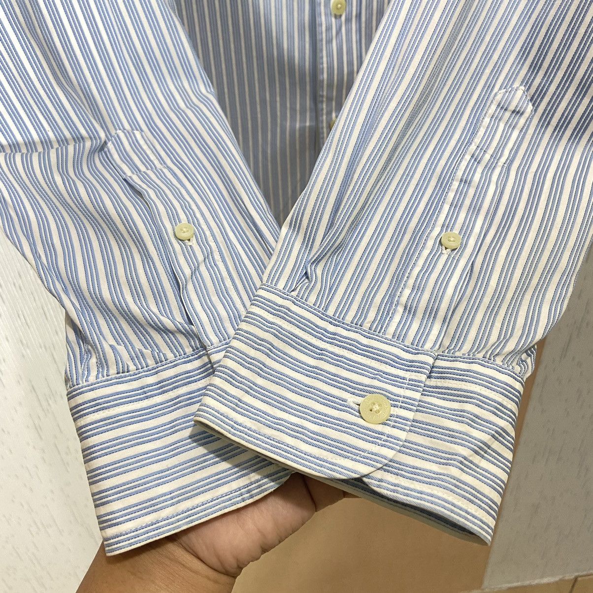 Abercrombie & Fitch Abercrombie & Fitch Striped Shirt Size US XL / EU 56 / 4 - 5 Thumbnail