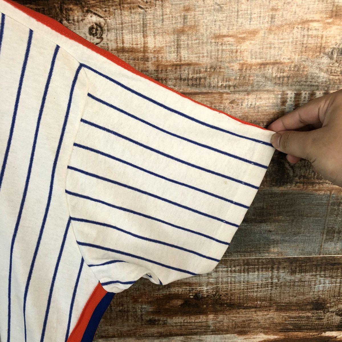MLB Major League Mets MLB made in usa White Jersey #A2353 Size US L / EU 52-54 / 3 - 9 Thumbnail