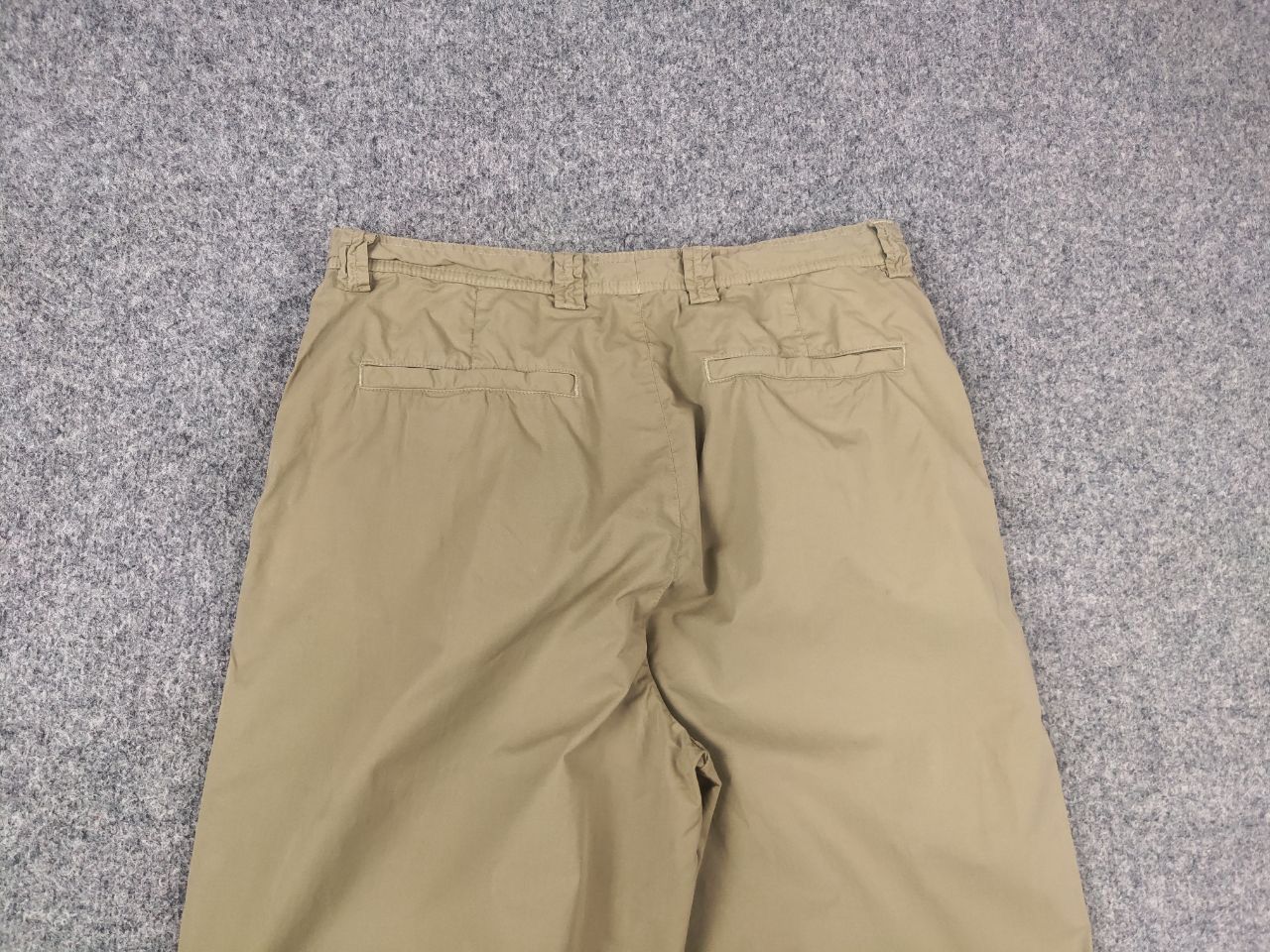 Dries Van Noten Dries Van Noten Design Wide Leg Beige Trouser Chino Pants Size 27" / US 4 / IT 40 - 11 Thumbnail