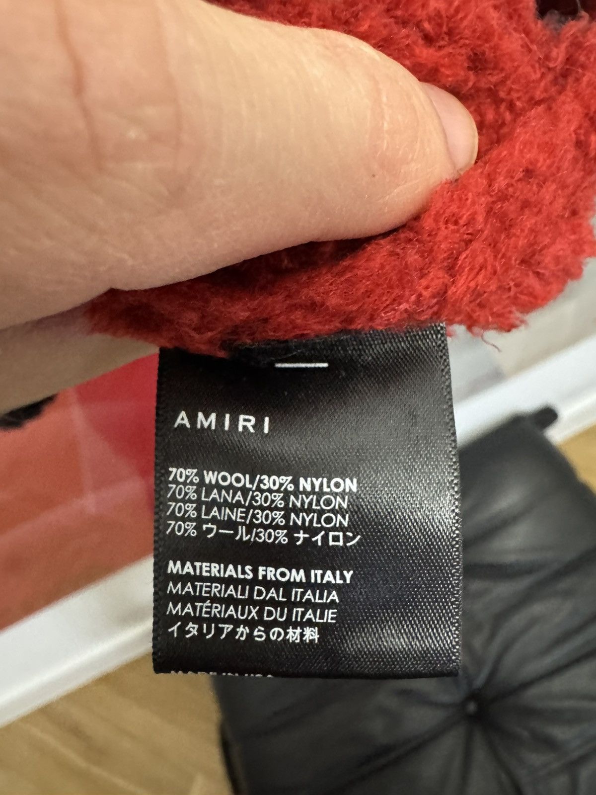 Amiri FW23 Amiri Wool Oversize Designer Knit Stripes Luxury Kurt Size US S / EU 44-46 / 1 - 5 Thumbnail