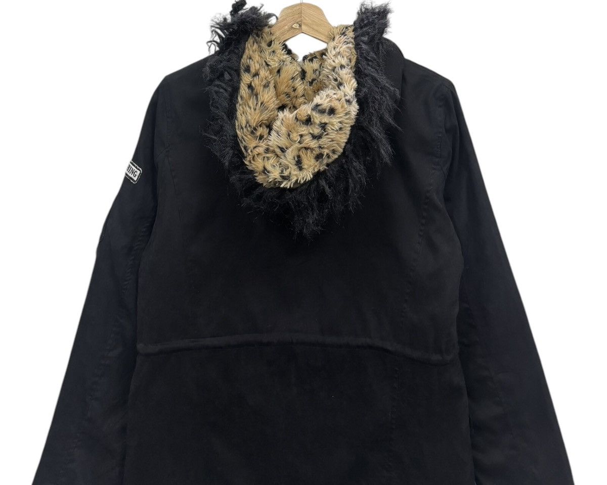 Hysteric Glamour 🔥Skulls Punk Gothic Leopard Fur Hood Lgb IFSIXWASNINE style Size US M / EU 48-50 / 2 - 8 Thumbnail