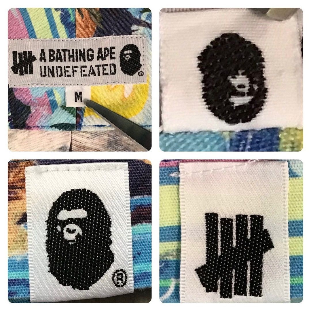 Bape × Undefeated BAPE × Undefeated Short Sleeve Shirt a bathing ape Size US M / EU 48-50 / 2 - 6 Thumbnail