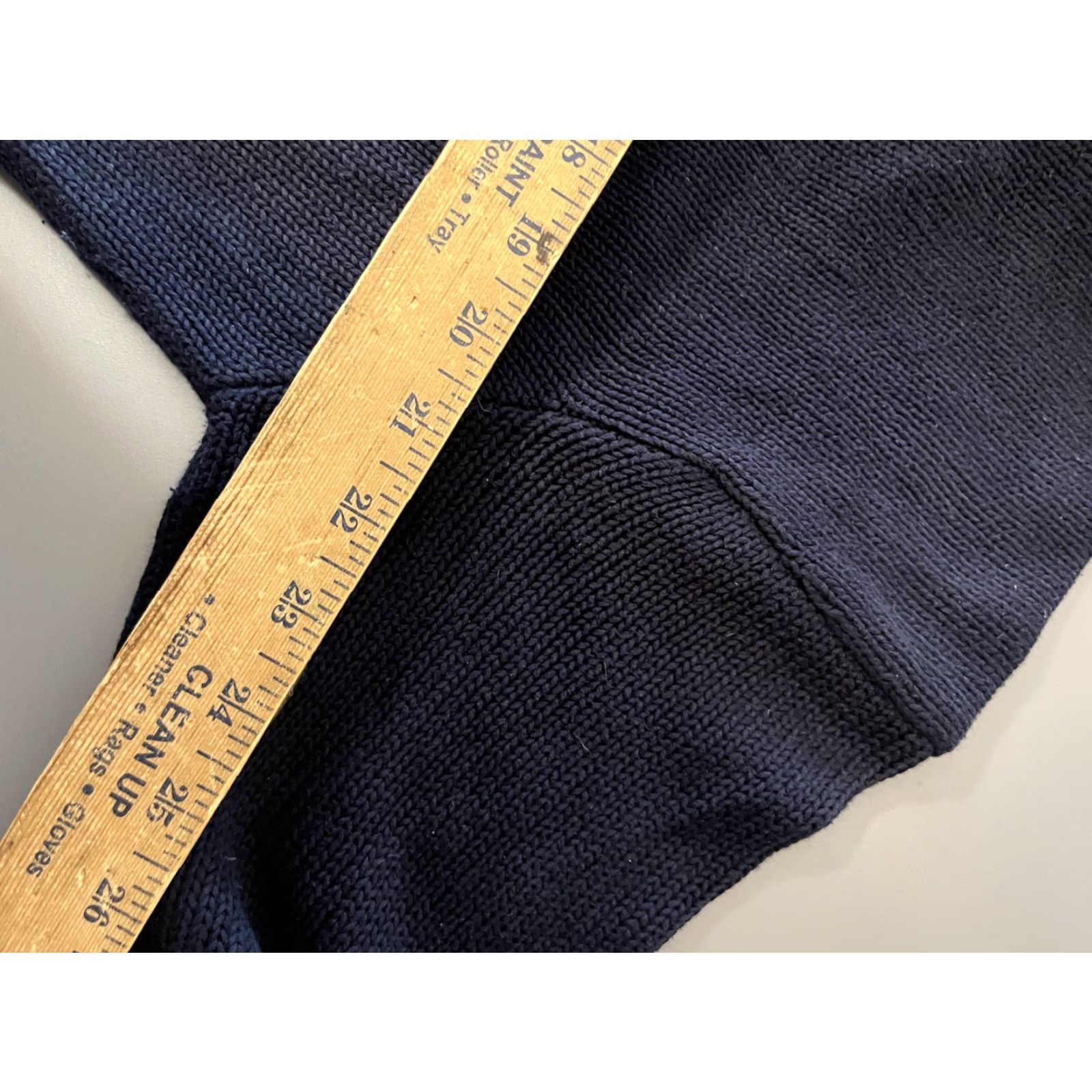 Polo Ralph Lauren Polo Sport Ralph Lauren Sweater Mens M Navy Knit Pullover V Neck Classic Polo Pony Cotton Knit Pullover Sports USA Mens Size US M / EU 48-50 / 2 - 5 Thumbnail