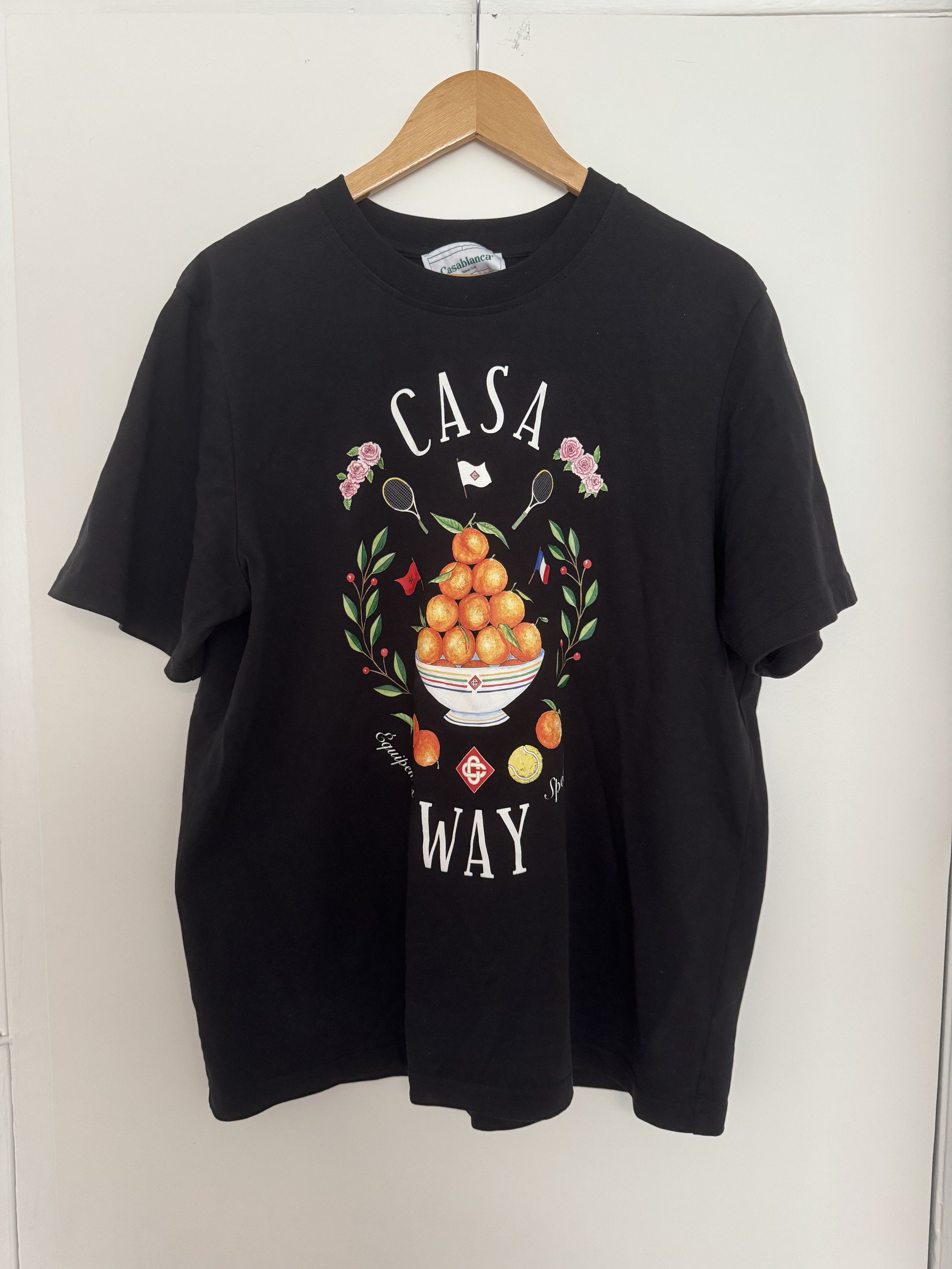 Tシャツ・カットソー CASABLANCA CASA WAY KAWAII PRINTED T-SHIRT Casablanca Casa Way Kawaii Printed T-shirt from $241.00 - on