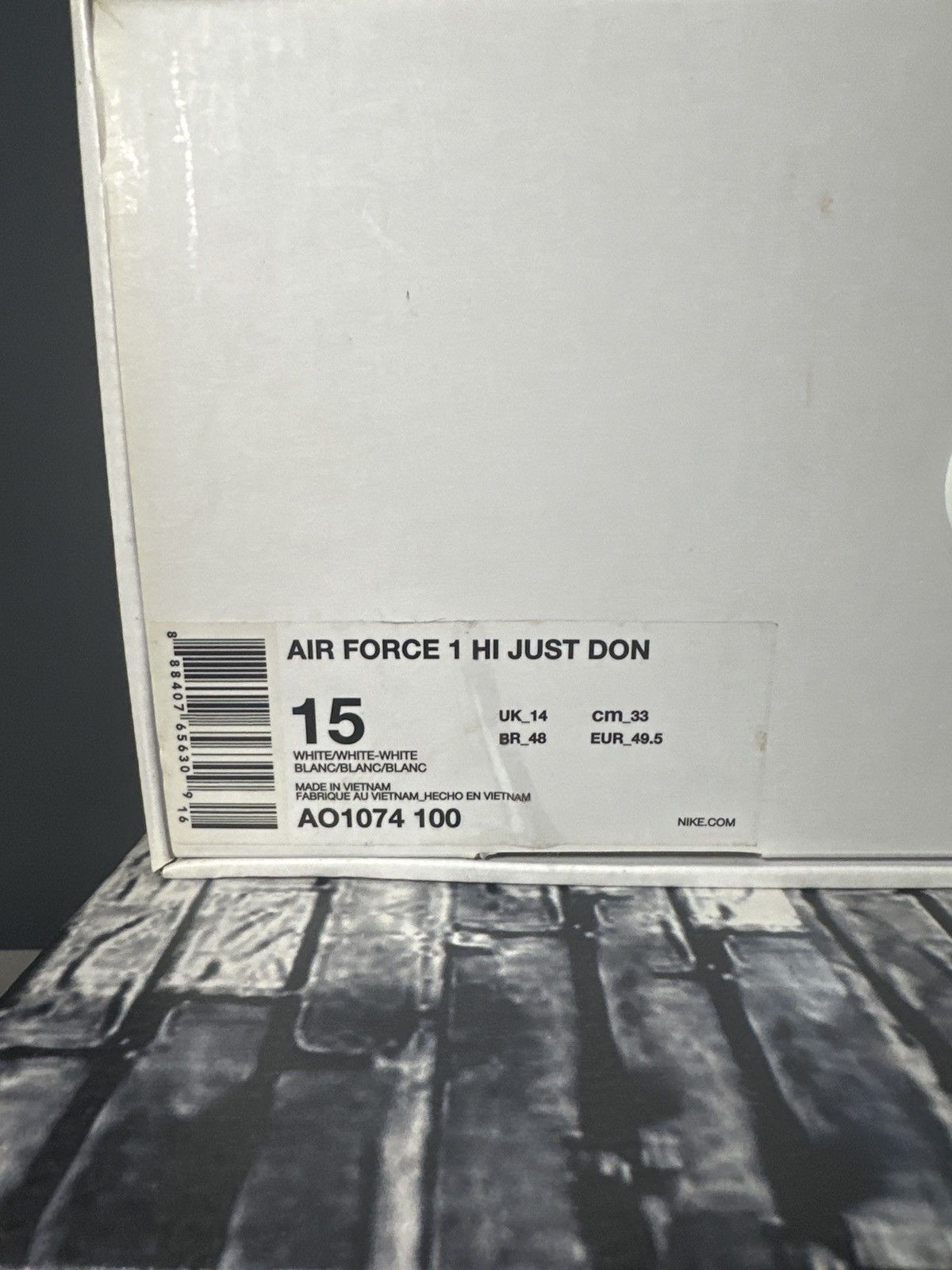 Just Don × Nike Nike AF1 HI Just don Size US 15 / EU 48 - 1 Thumbnail