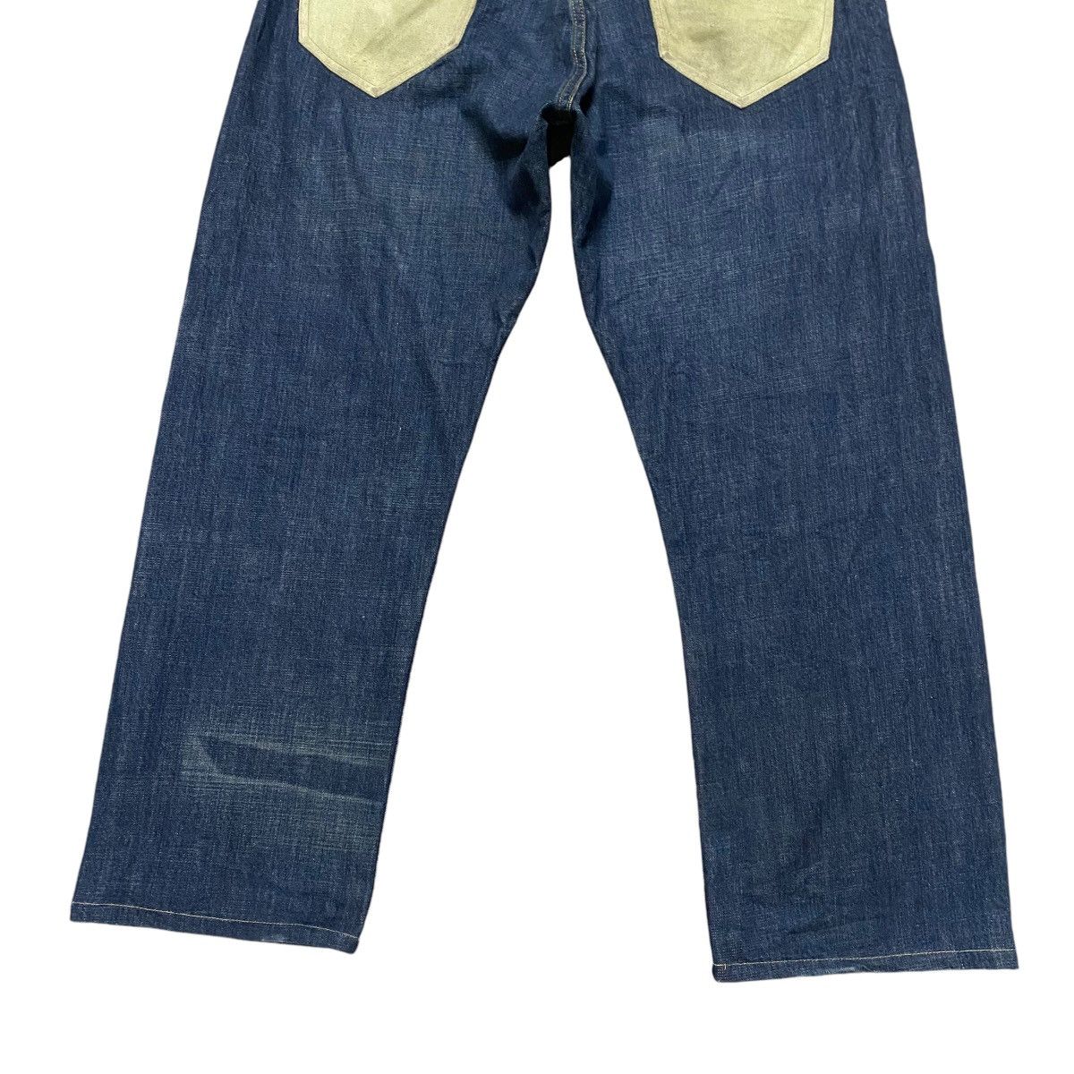 Engineered Garments 'HEARTS OF DIXIE' Cootie Denim Jeans Leather Pocket Size US 34 / EU 50 - 12 Thumbnail