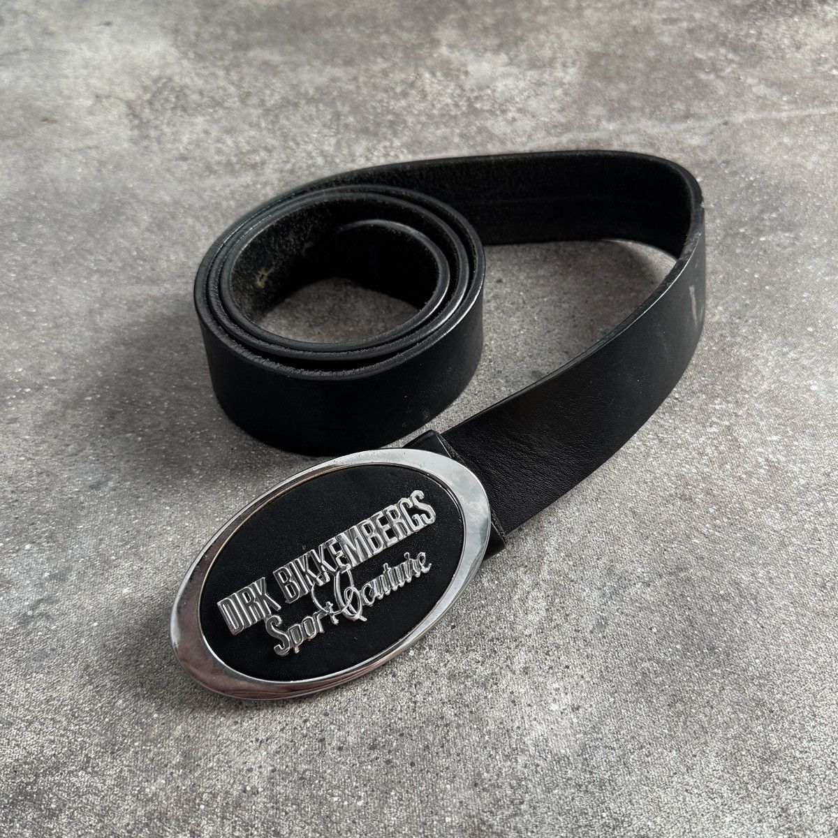 Dirk Bikkembergs Dirk Bikkembergs Sport Couture Vintage Archive Leather Belt Size ONE SIZE - 1 Thumbnail