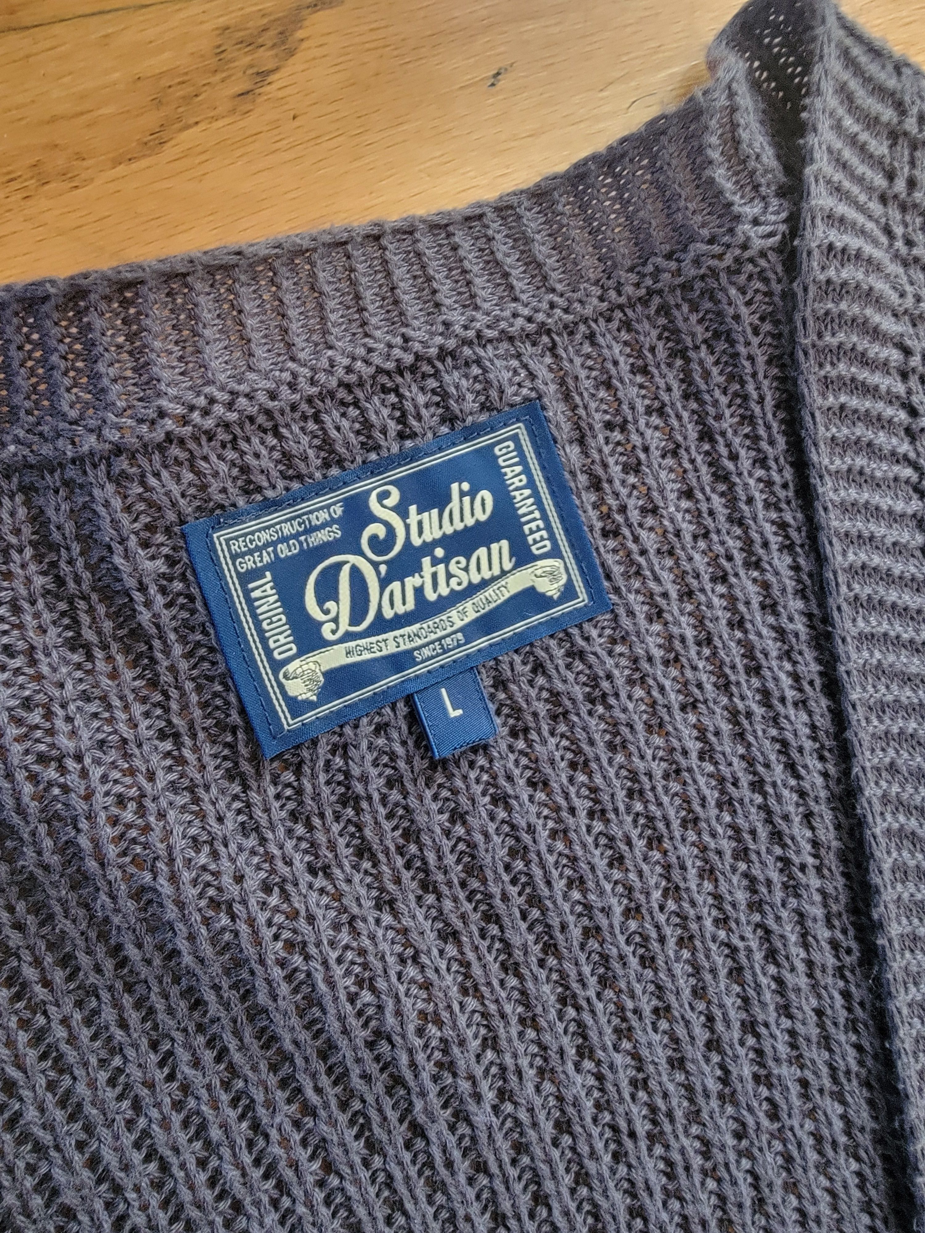 Studio D'Artisan Studio D'artisan Knit Cardigan Size US M / EU 48-50 / 2 - 2 Thumbnail