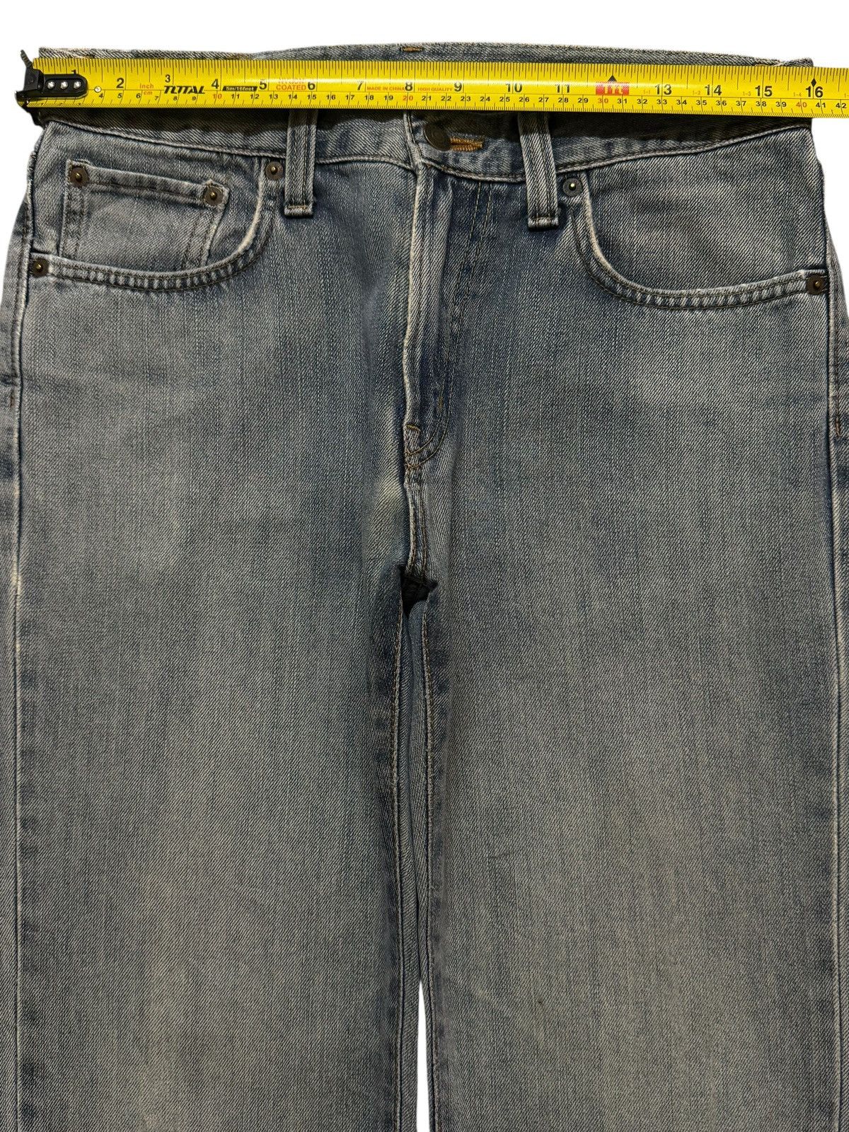 Edwin Vintage 90s Edwin 403 Faded Wash Distress Regular Straight Size US 31 - 9 Thumbnail