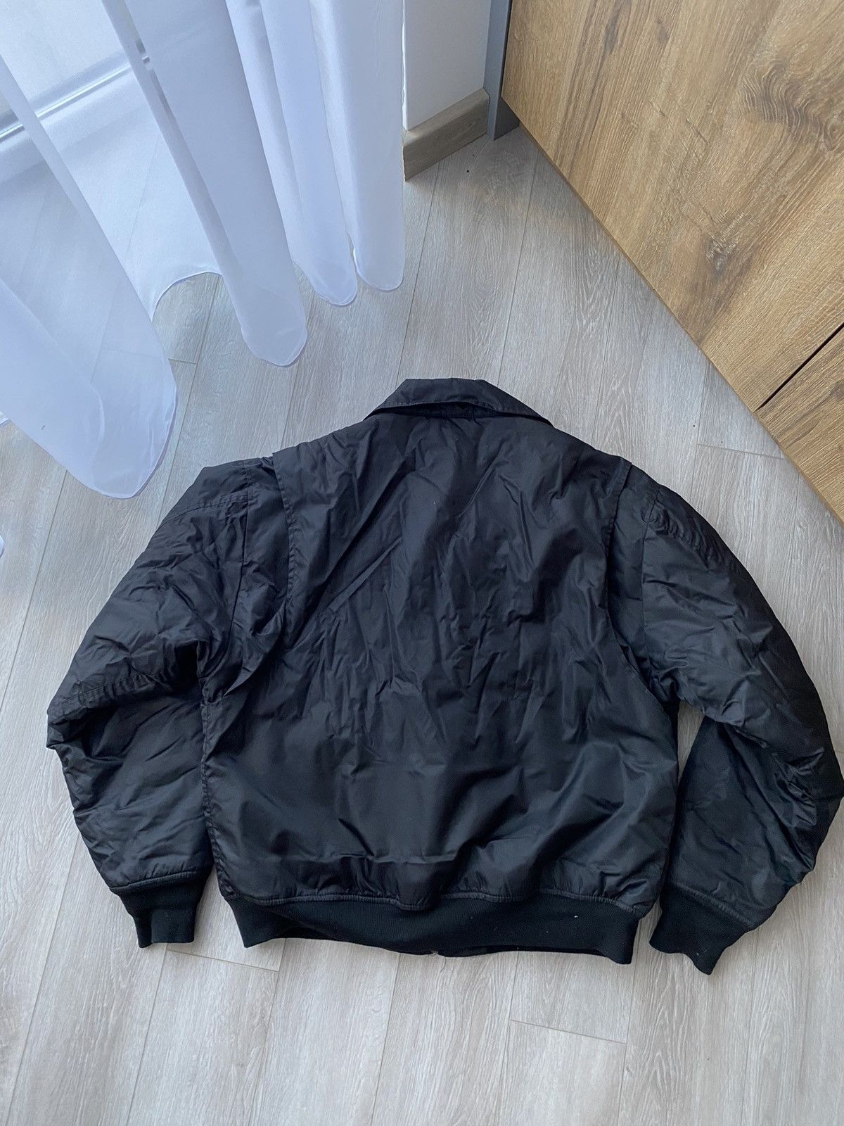 Vintage Vintage Bomber Jacket CWU45-P (Ideal Zipper) Size Medium Size US XXL / EU 58 / 5 - 2 Thumbnail