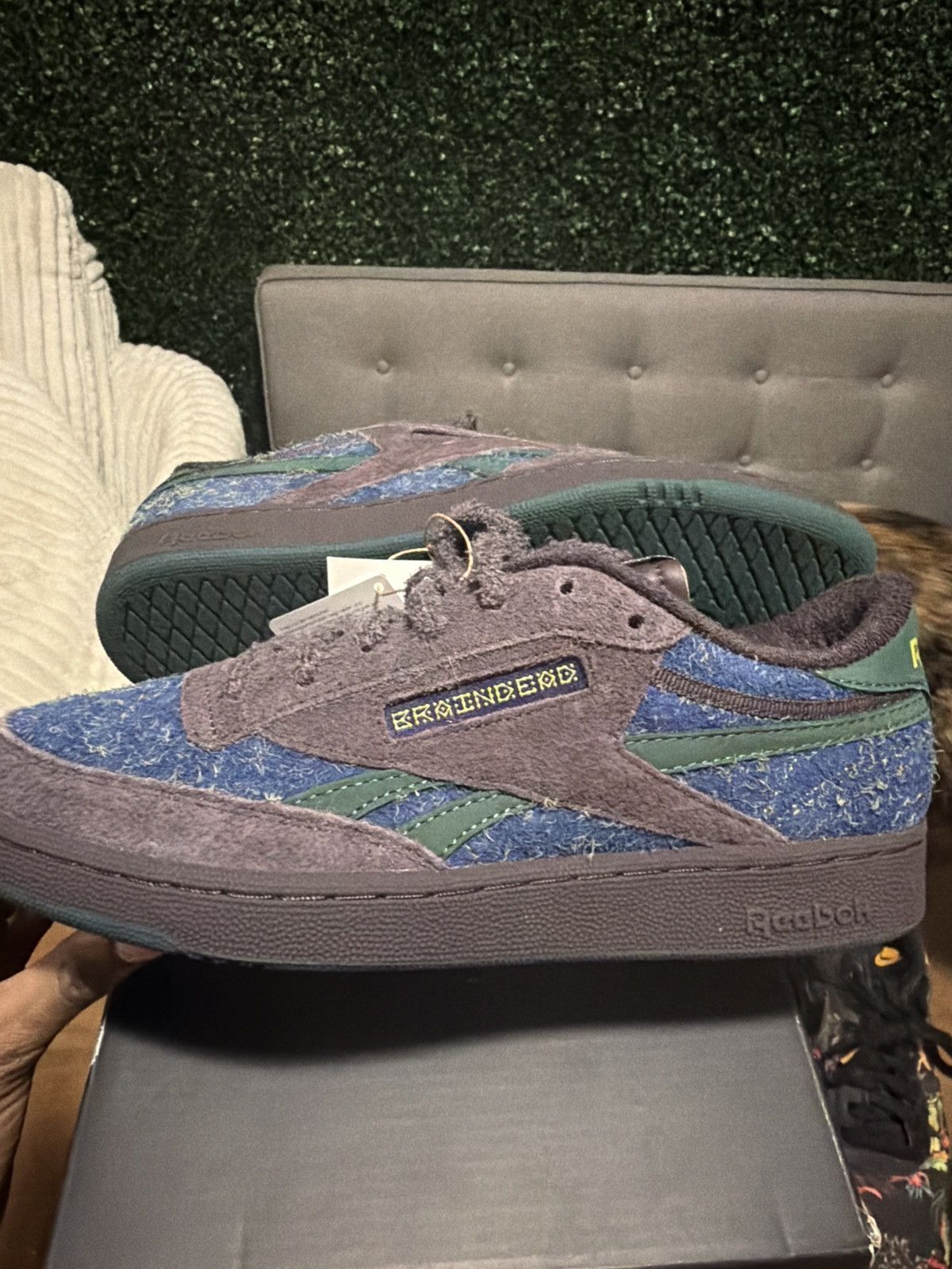 Brain Dead × Reebok Club C Revenge Reebok x Braindead Size US 10.5 / EU 43-44 - 1 Thumbnail