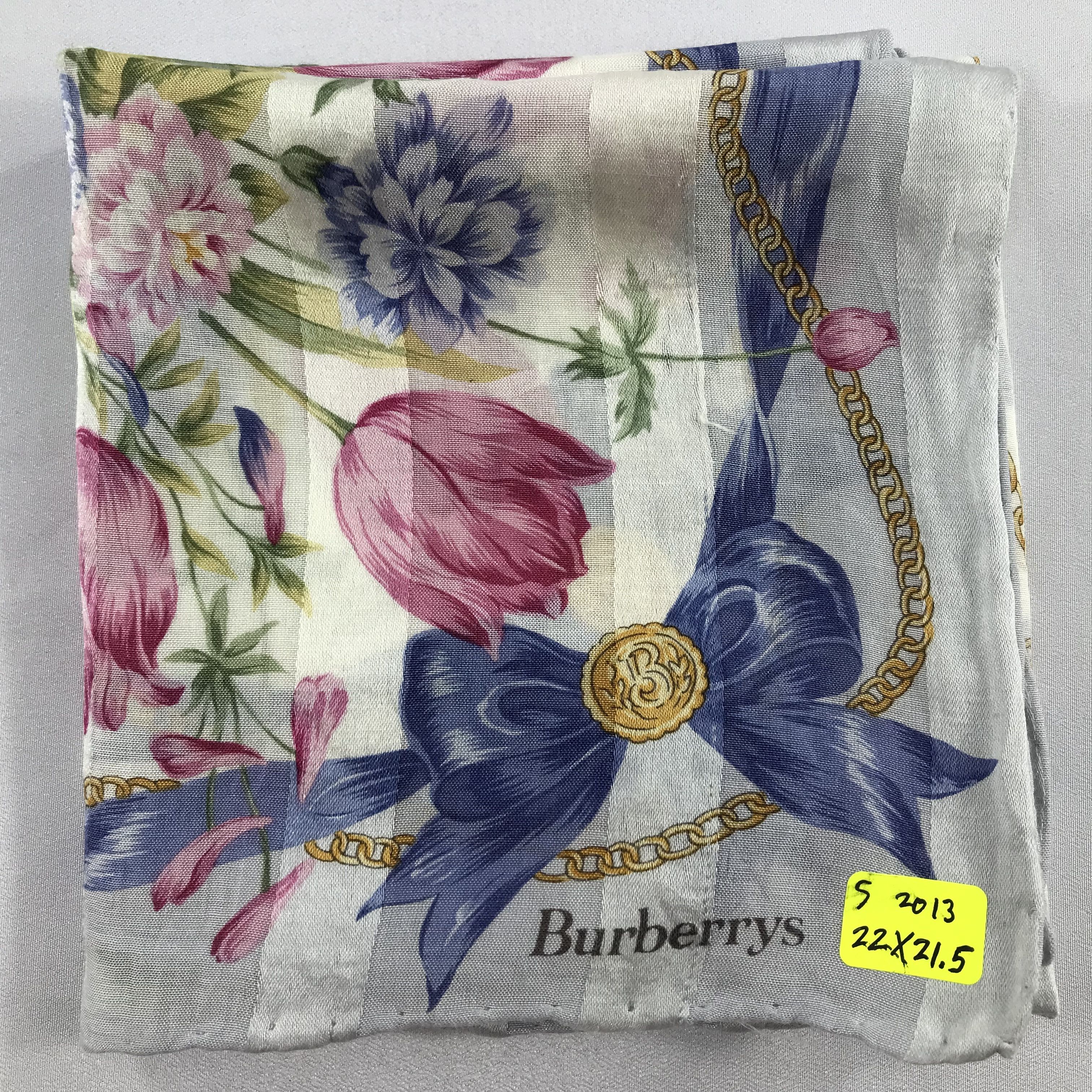 Burberry × Vintage Burberry Bandana / Handkerchief / Neckerchief - S2013 Size ONE SIZE - 5 Thumbnail
