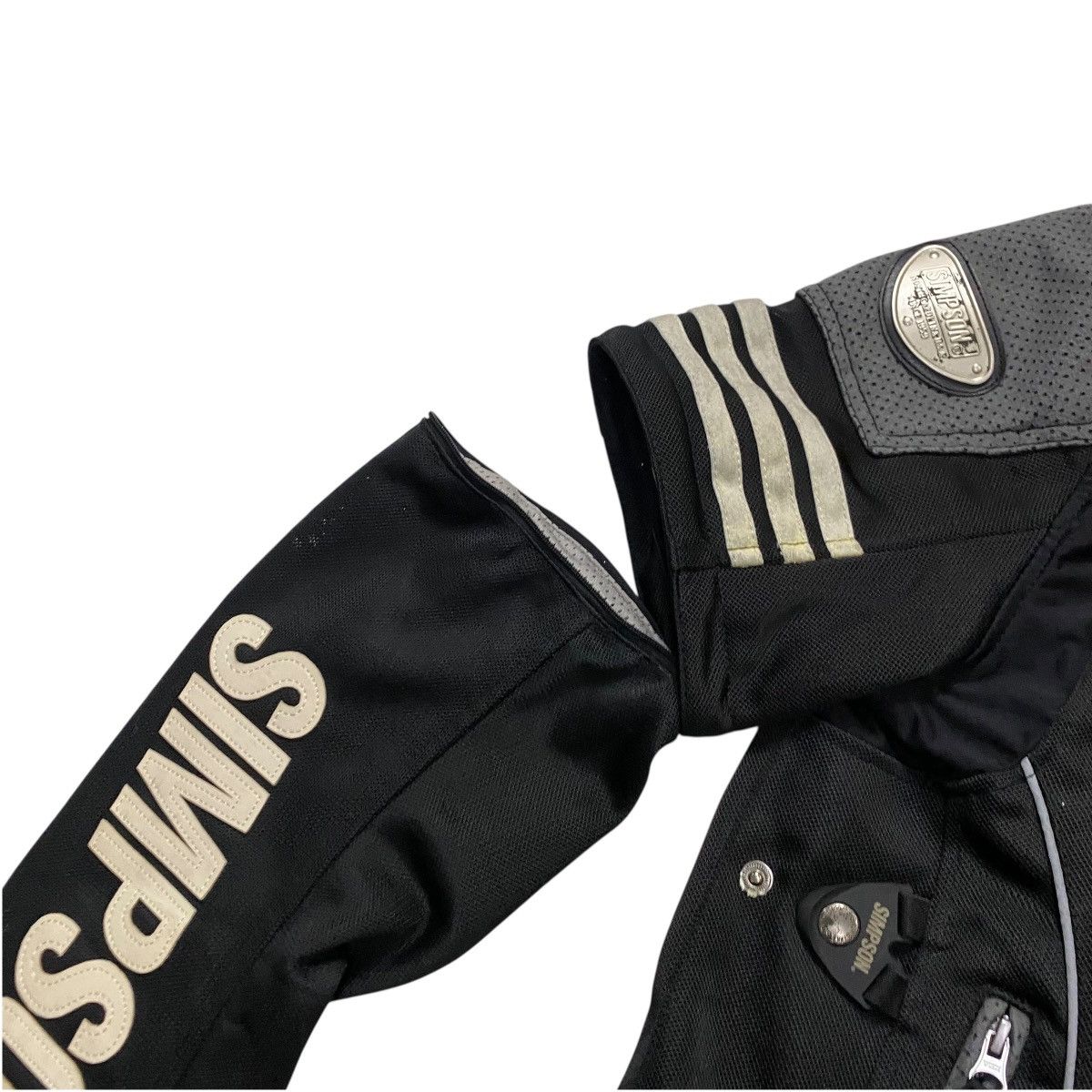 Vintage Vintage Simpson Racing Full Patches Mash Jackets Size US L / EU 52-54 / 3 - 10 Thumbnail