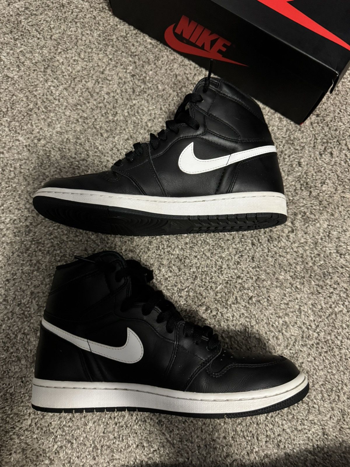 Nike Nike Air Jordan 1 “Yin Yang Black” Size US 8.5 / EU 41-42 - 3 Thumbnail