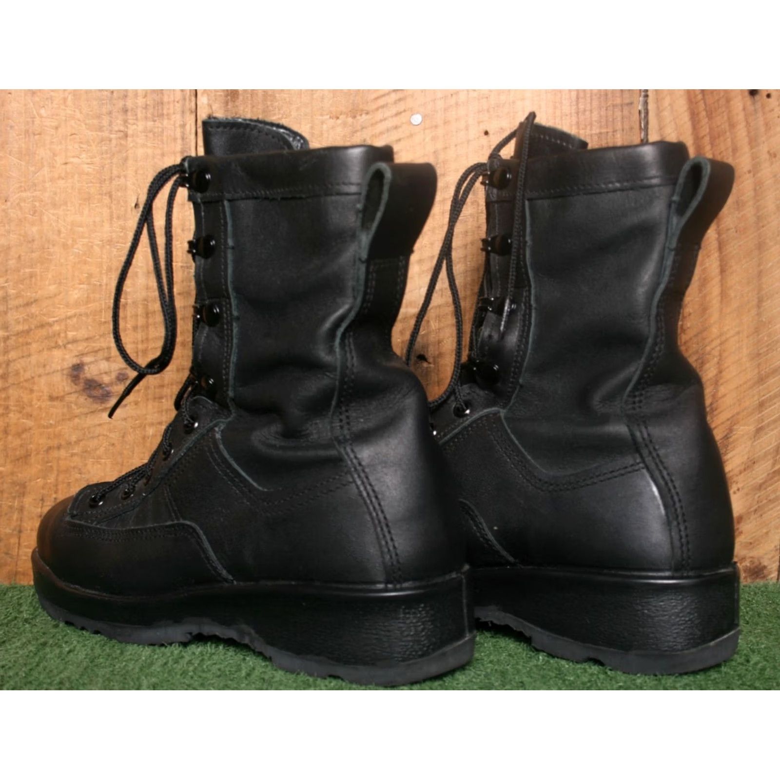 Vintage BELLEVILLE Steel Toe Gore-Tex Navy Flight Deck Boots Men's 3.5 W ≈ Women's 5.5 W Size US 4 / IT 34 - 3 Thumbnail