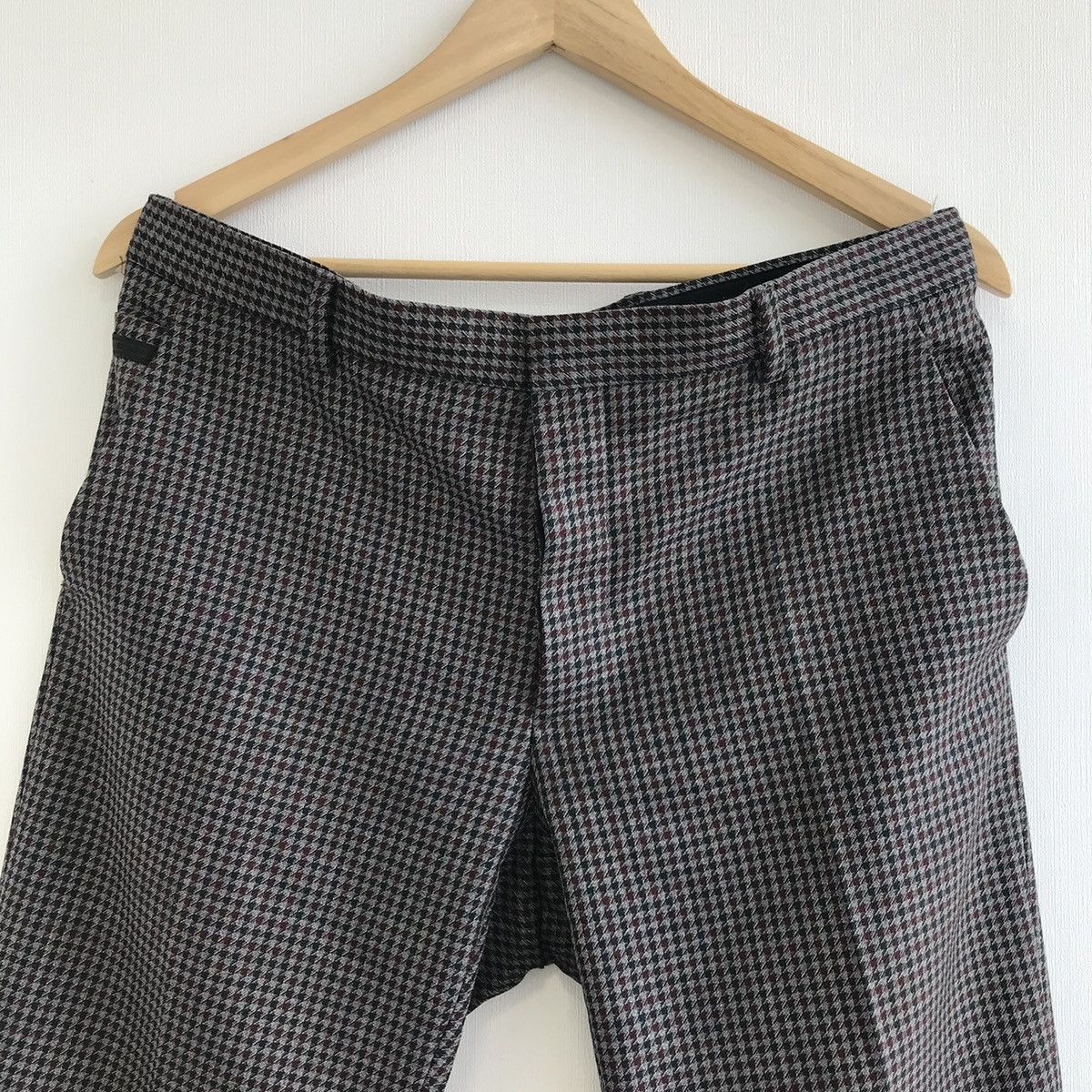 Prada Wool Houndstooth Pants FW13 Size US 31 - 3 Thumbnail