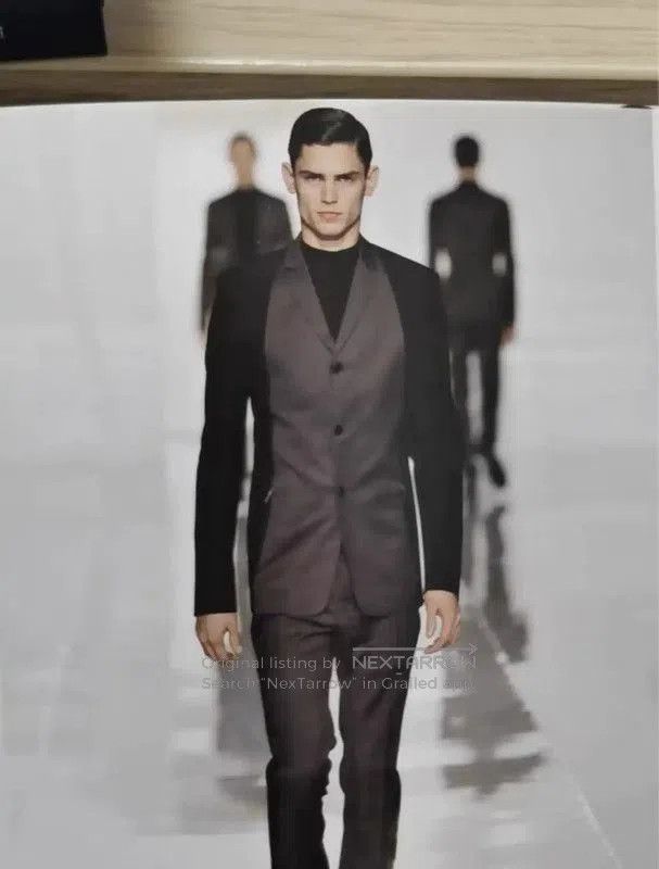 Dior Dior Men's Wool Jacket in Black and Gray . Size US L / EU 52-54 / 3 - 8 Thumbnail