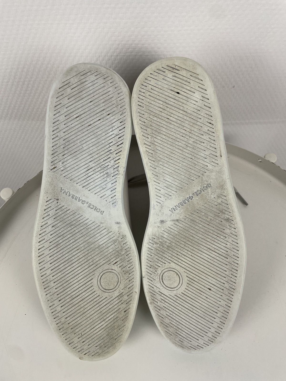 Dolce & Gabbana Rare Y2K D&G Leather Italy Lace-Up High-Top Sneakers Shoes Trainers Size US 5.5 / IT 35.5 - 8 Thumbnail