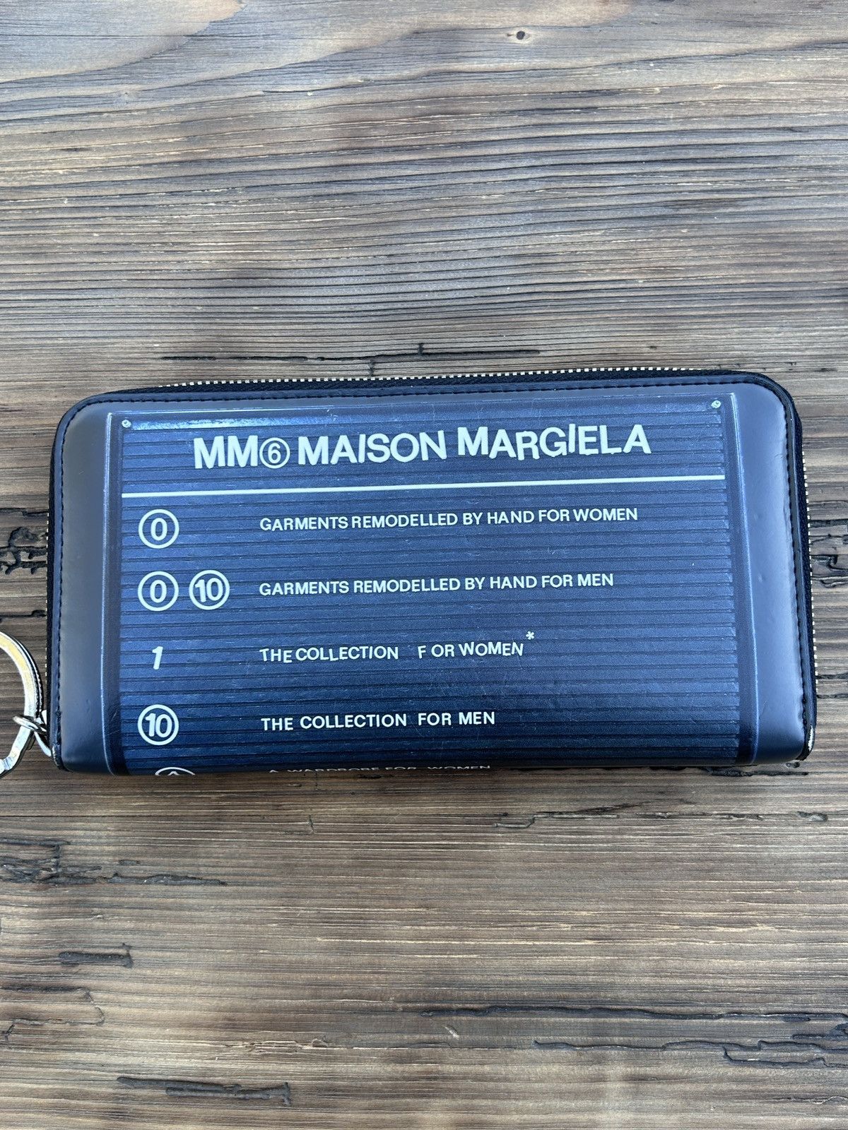 Maison Margiela Maison Margiela MM6 Directory Print Long Zip Wallet Size ONE SIZE - 5 Thumbnail