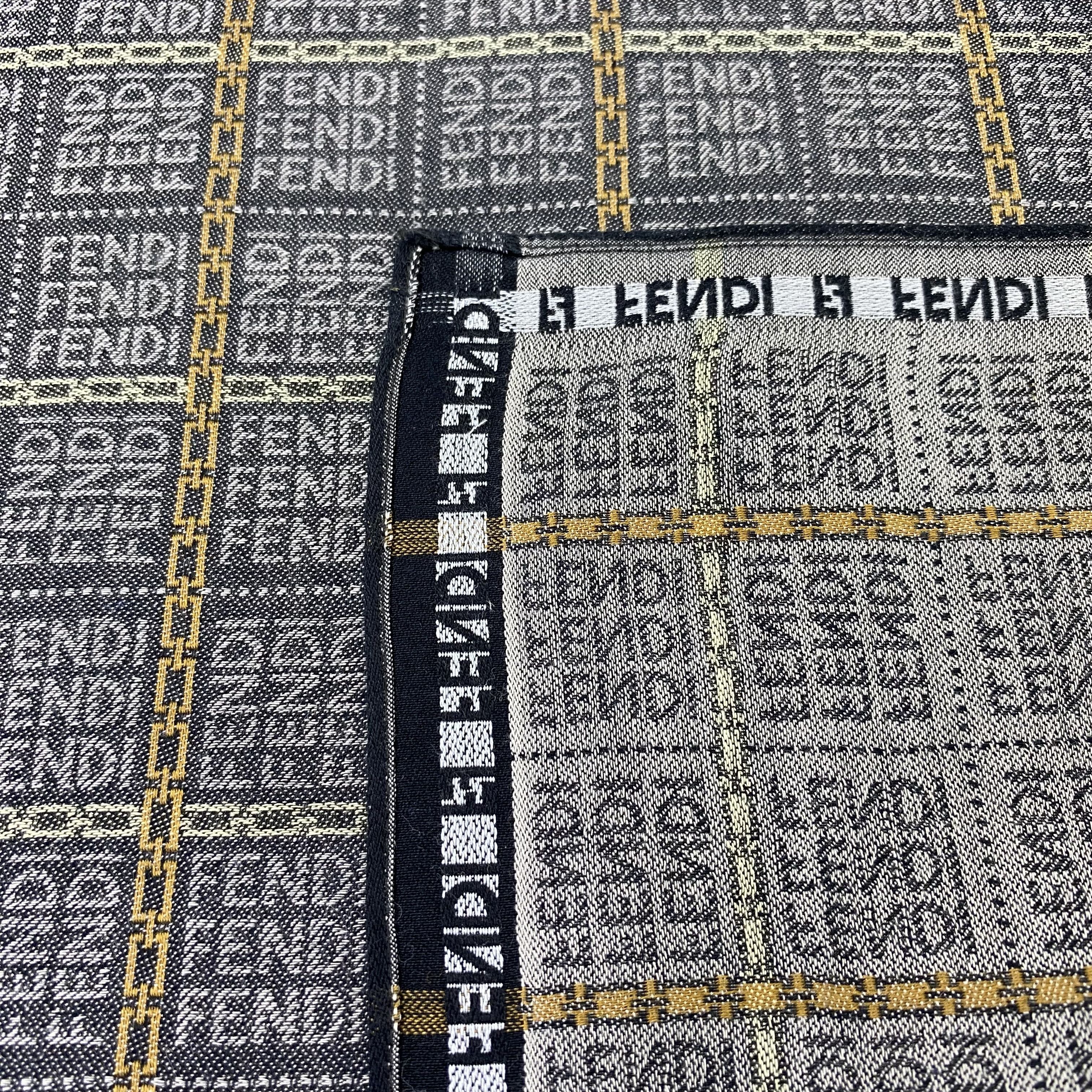 Fendi Handkerchief Neckerchief Bandana-B1723