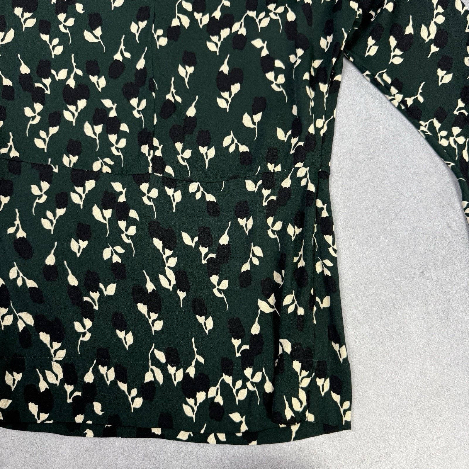 Marni Marni Green White Print Viscose Top Blouse Size 40 Size S / US 4 / IT 40 - 8 Thumbnail
