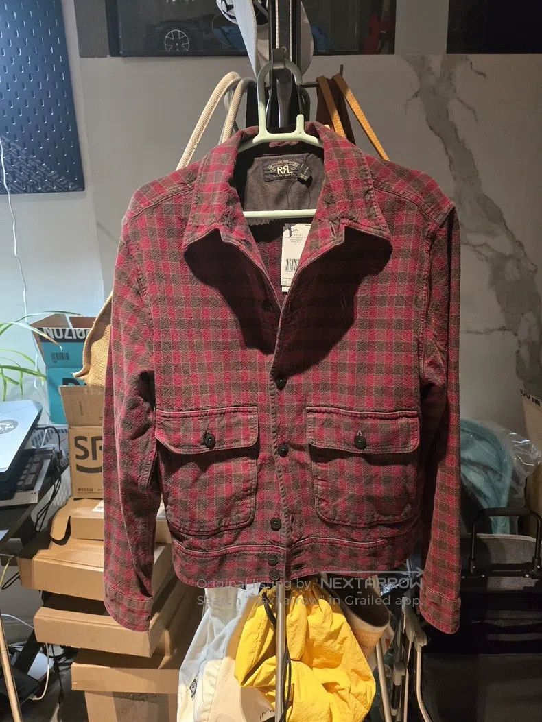 RRL Ralph Lauren RRL Ralph Lauren 25 year spring cotton plaid woven shirt j Size US M / EU 48-50 / 2 - 2 Thumbnail