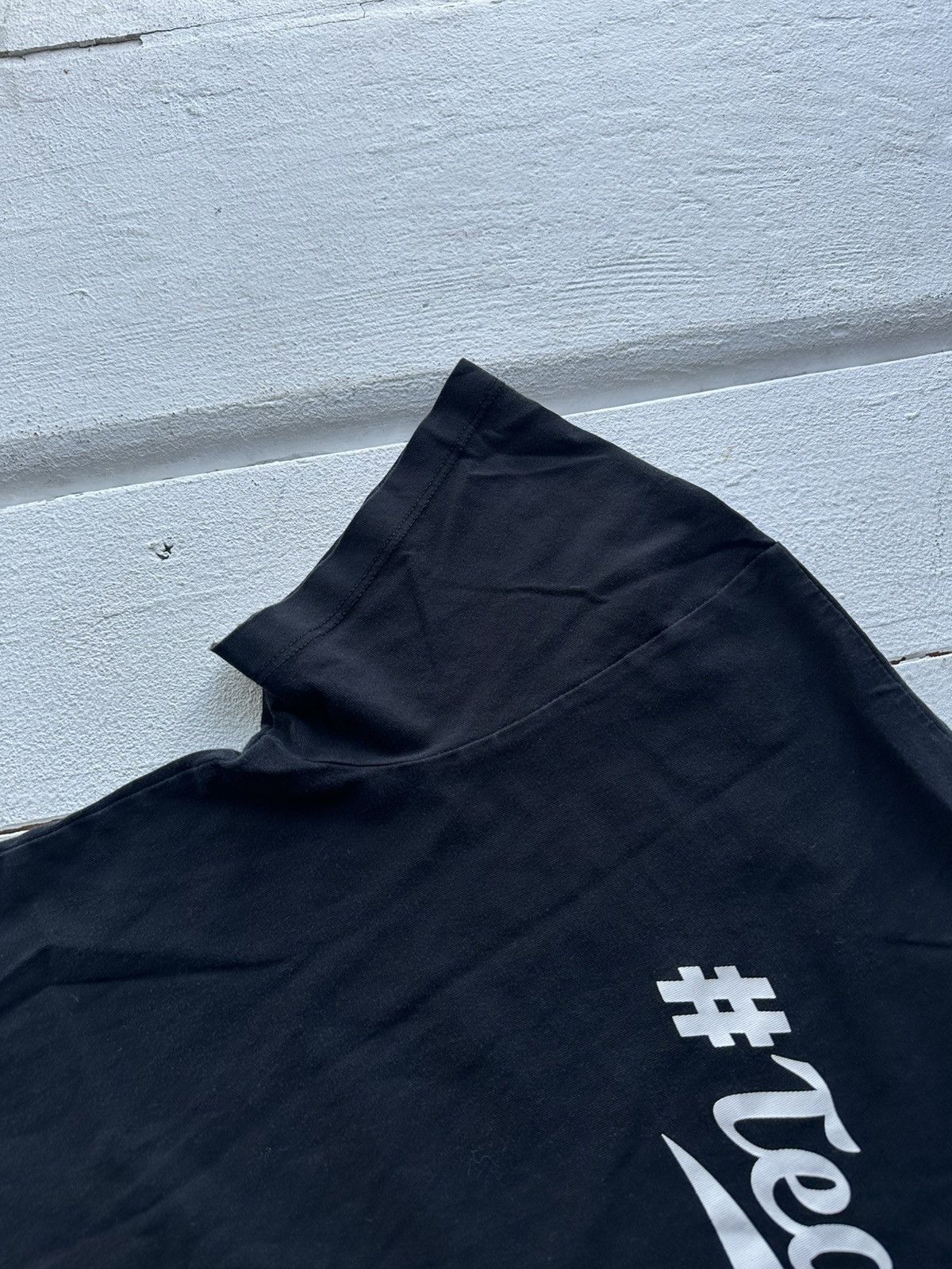 Karl Lagerfeld 🚨 KARL LAGERFIELD avant garde y2k goth tee KARLTEAM Size S / US 4 / IT 40 - 4 Thumbnail
