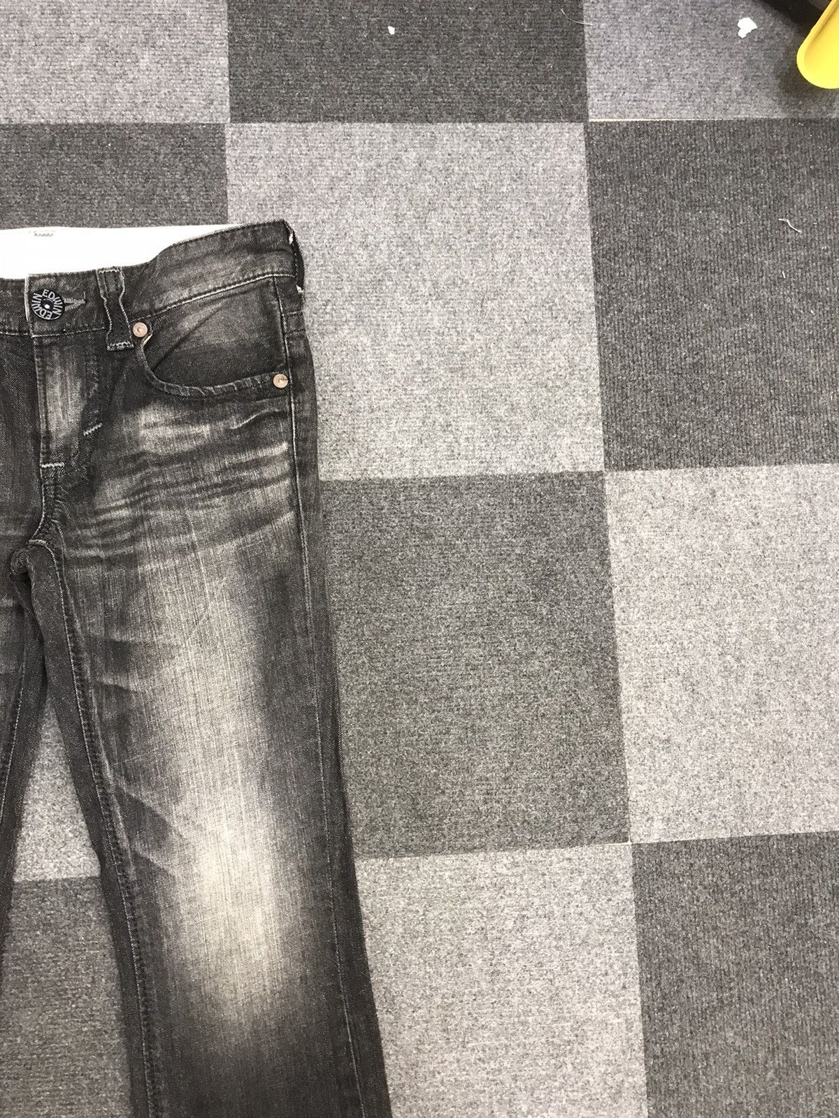 Edwin Flare EDWIN Black Jeans Size US 31 - 2 Thumbnail