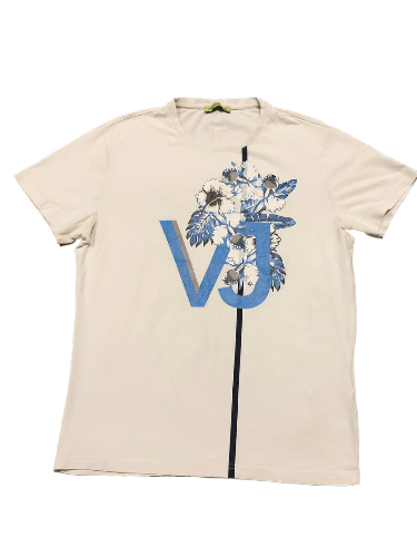 Versace Luxury Versace Big Y2K Logo Short Sleeve T-Shirt Size L Size L / US 10 / IT 46 - 1 Thumbnail