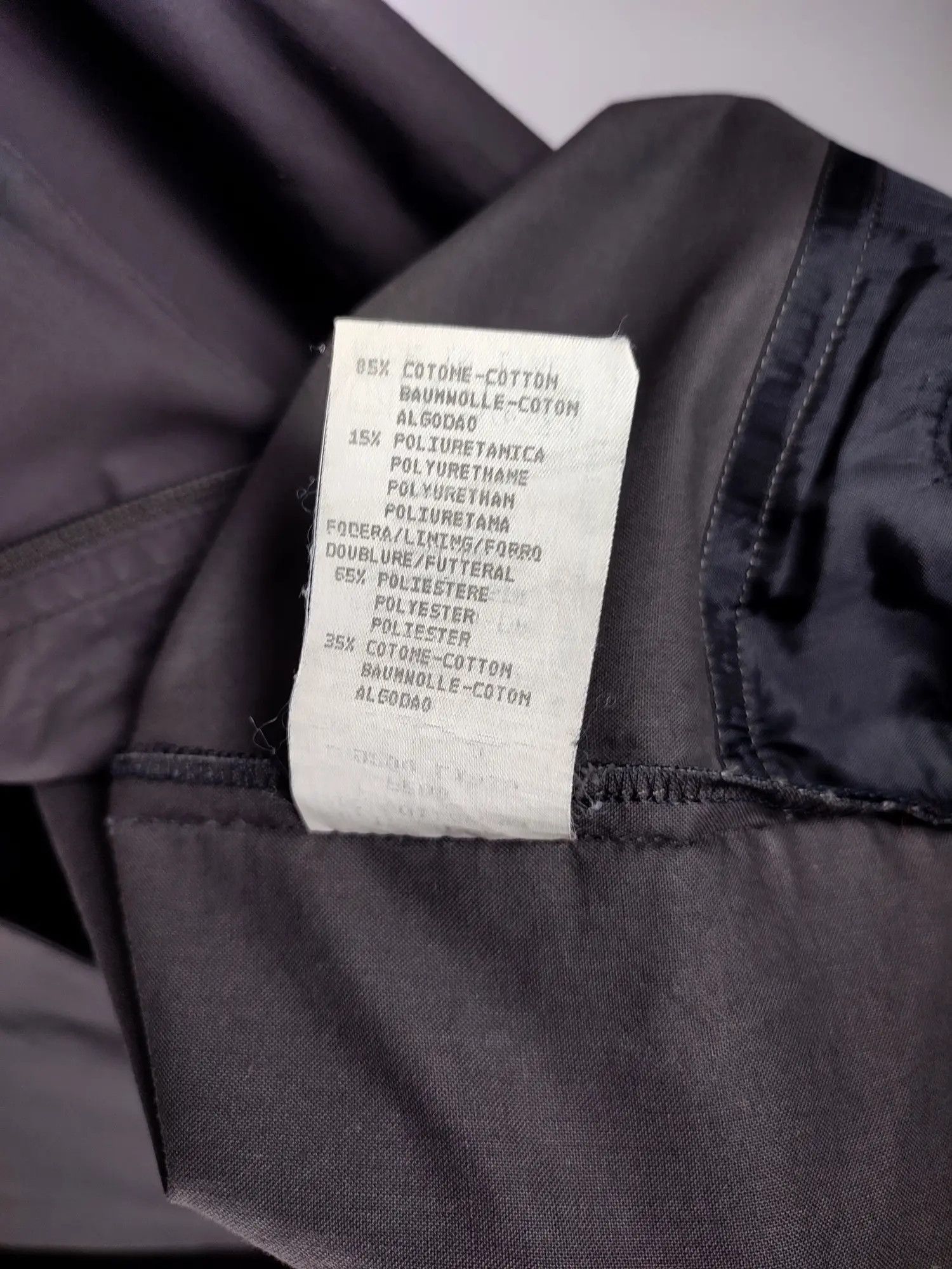 Emporio Armani 90's Emporio Armani Vintage Chore PU Worker jacket Size US XL / EU 56 / 4 - 15 Thumbnail