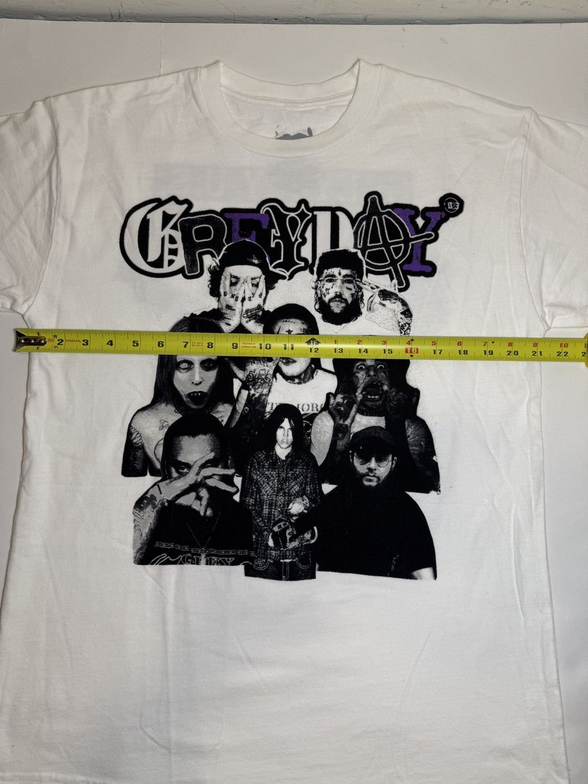 G59 Records G59 Greyday 2023 Tour Tee Lineup Suicideboys Ghostemane Size US XL / EU 56 / 4 - 11 Thumbnail