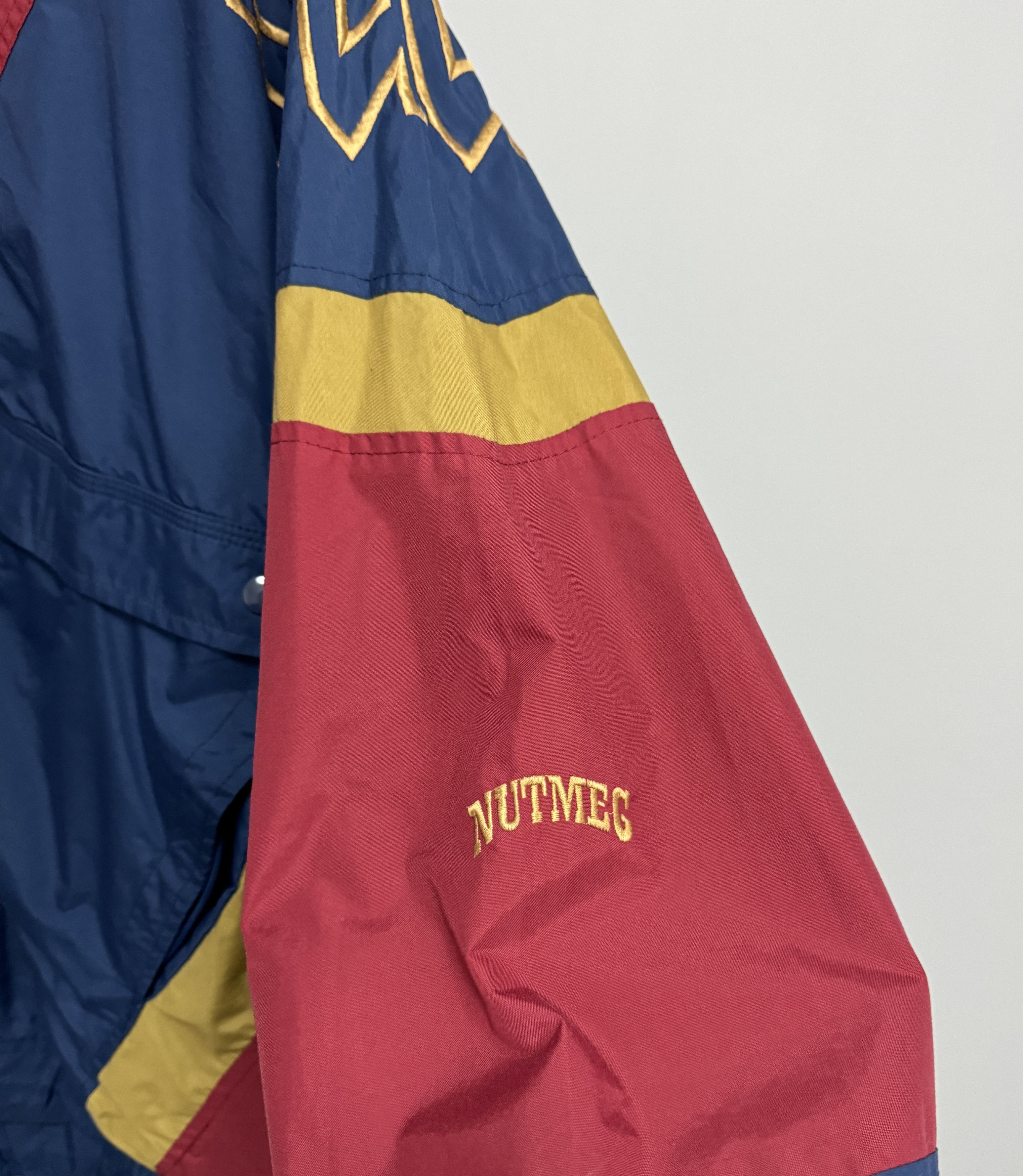 Nutmeg Vintage 90s Denver Nuggets NBA Anorak Jacket Logo Size M Size US M / EU 48-50 / 2 - 4 Thumbnail