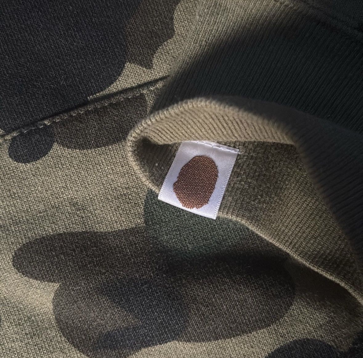 Bape Bape 1st camo kanji pullover hoodie Size US L / EU 52-54 / 3 - 8 Thumbnail