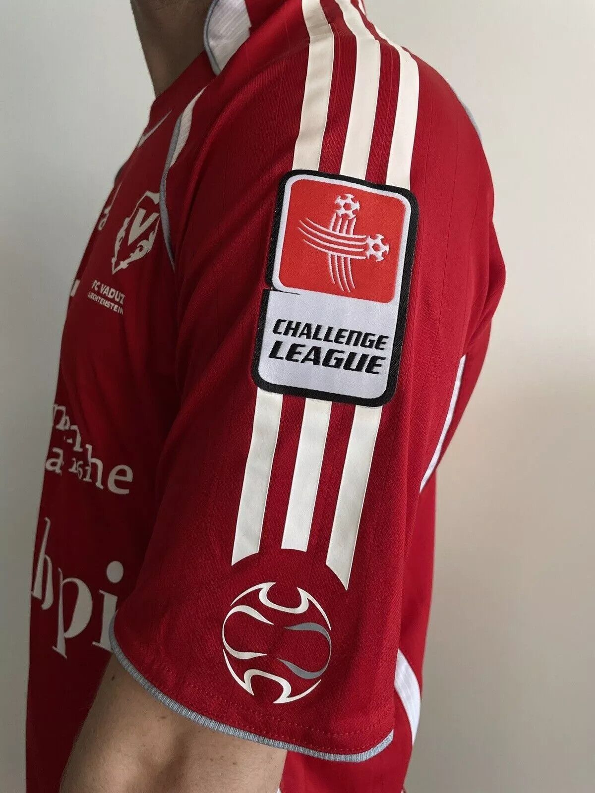 Adidas × Vintage Vintage 2006 FC Vaduz Liechtenstein Match Worn Soccer Jersey Size US M / EU 48-50 / 2 - 3 Thumbnail