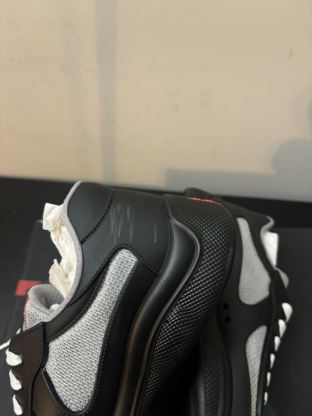 Prada Prada America’s Cup Soft Rubber Black Size US 10 / EU 43 - 4 Thumbnail