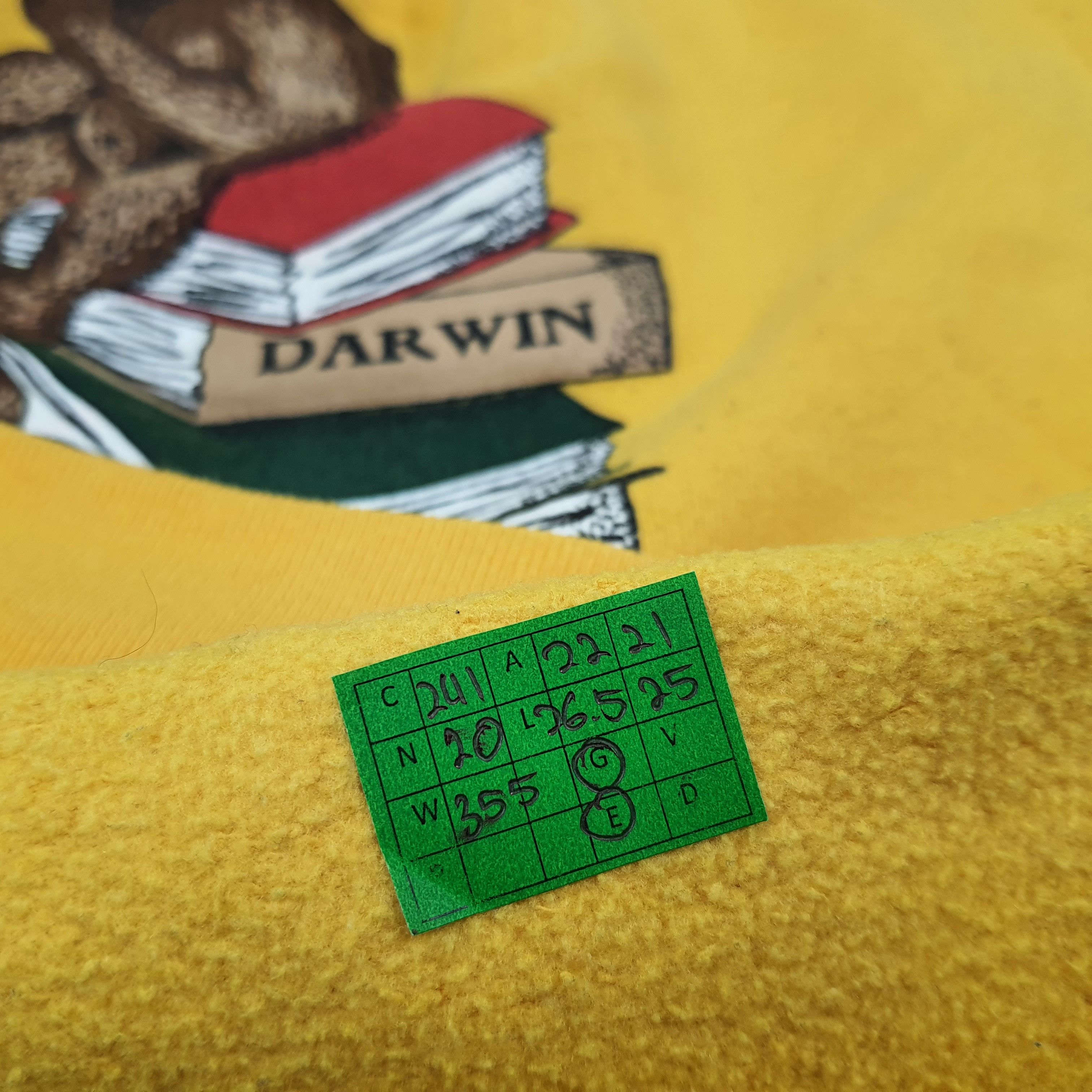 Other Vintage Darwin Theory of Evolution Sweatshirt C241N20 Size US M / EU 48-50 / 2 - 6 Thumbnail