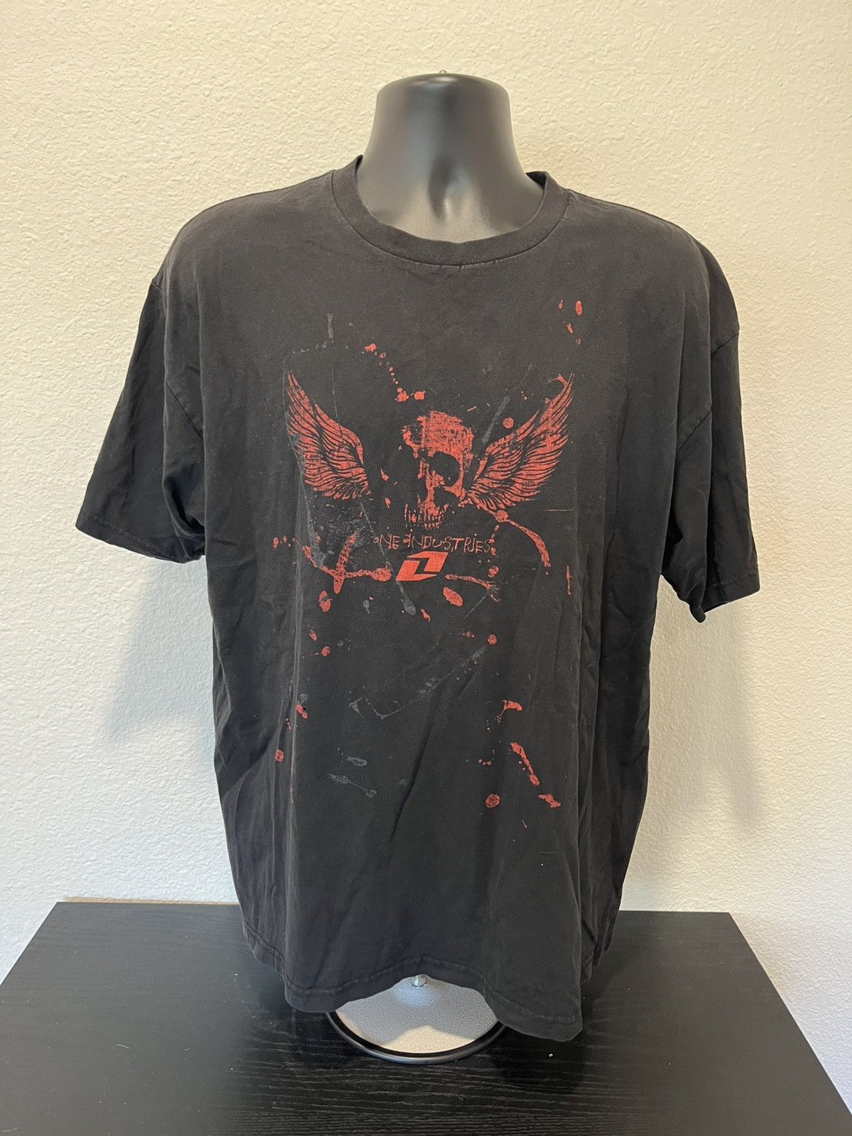 Vintage Y2K on industries grunge cyber punk style shirt Size US XL / EU 56 / 4 - 1 Thumbnail