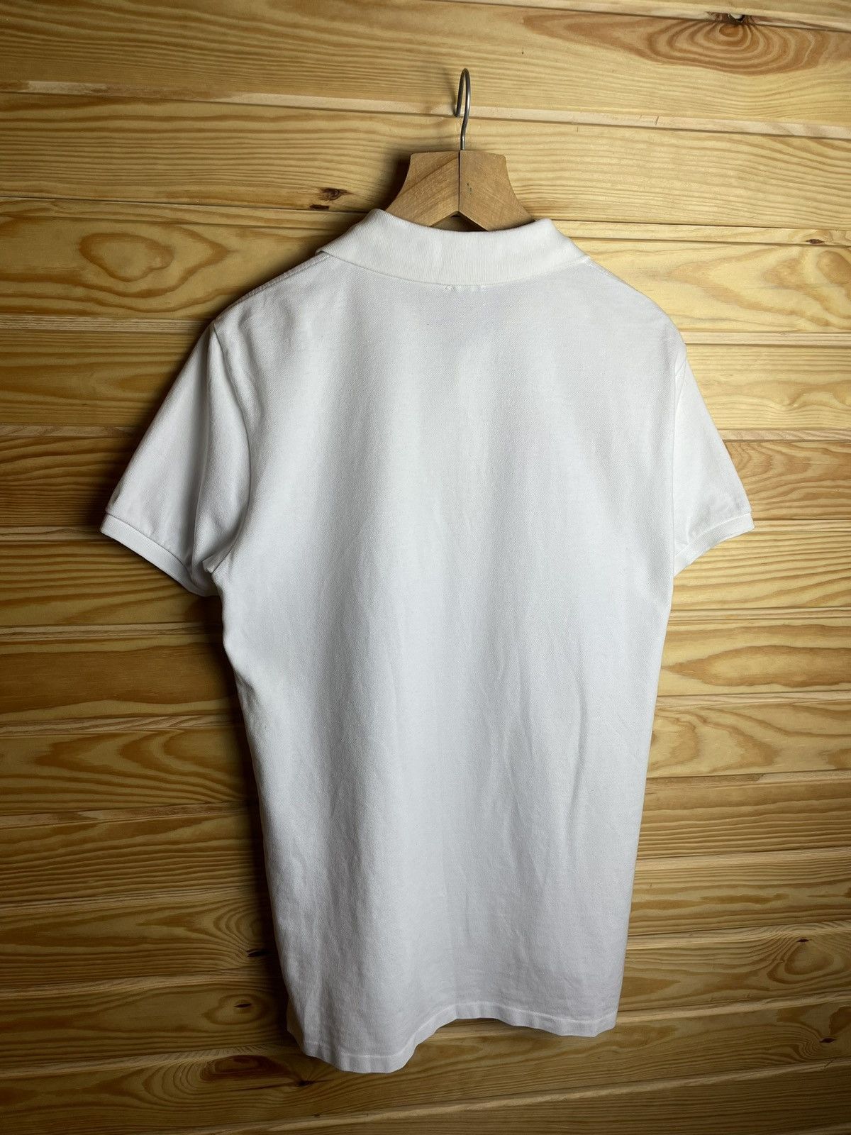 Polo Ralph Lauren × Vintage Polo Ralph Lauren Polo Shirt White With USA Flag Size US M / EU 48-50 / 2 - 5 Thumbnail