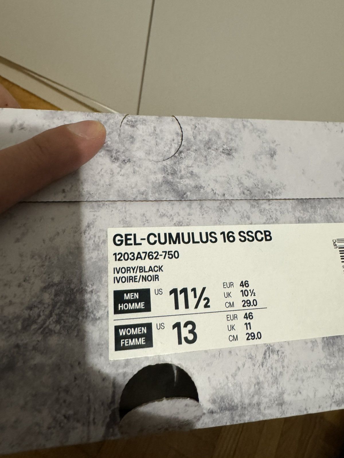 Asics ASICS x Cecilie Bahnsen Gel Cumulus 16 Size US 11.5 / EU 44-45 - 9 Thumbnail