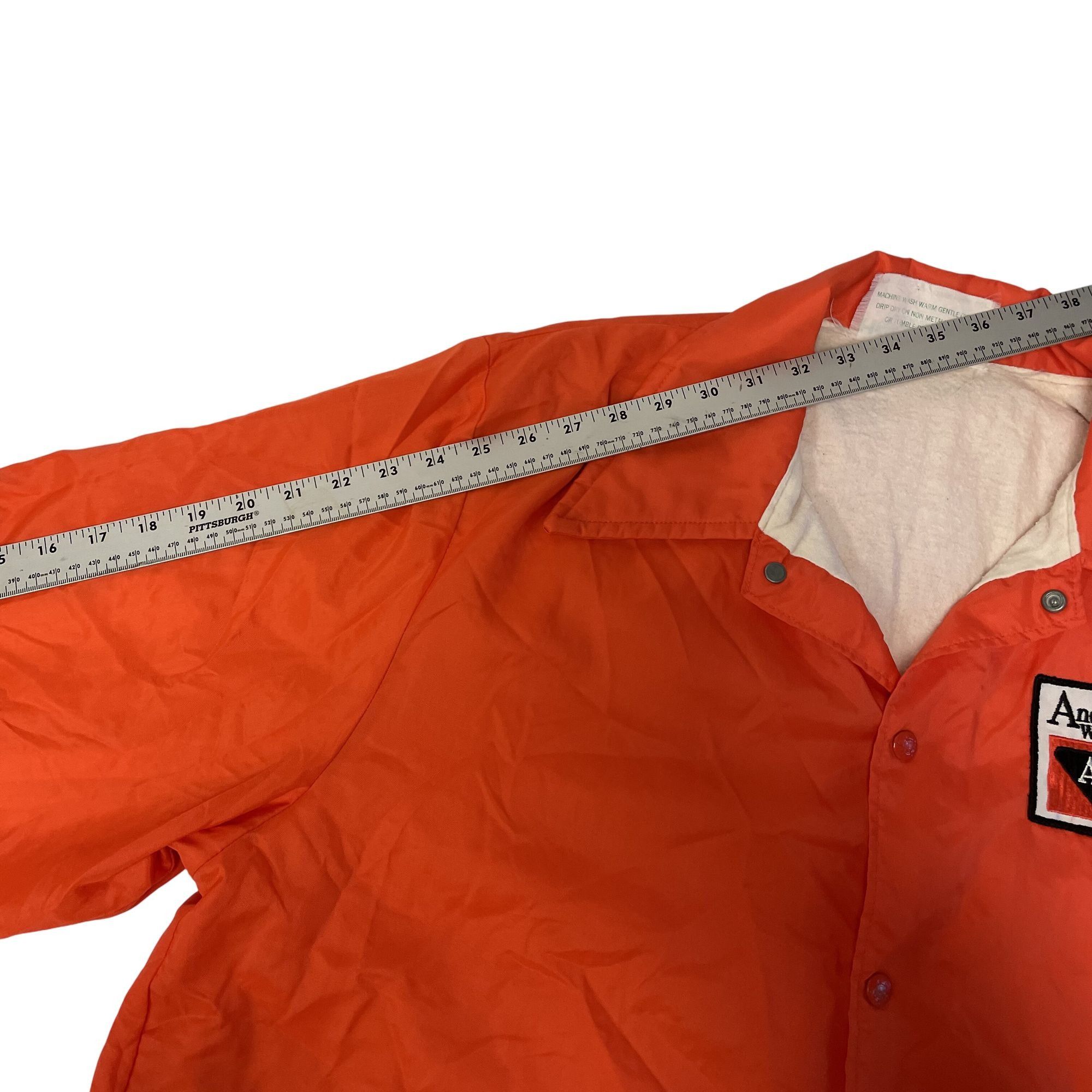 Other Vtg Holloway Snap Windbreaker ANDERSON WINDOWALLS Jacket Size US XL / EU 56 / 4 - 10 Thumbnail