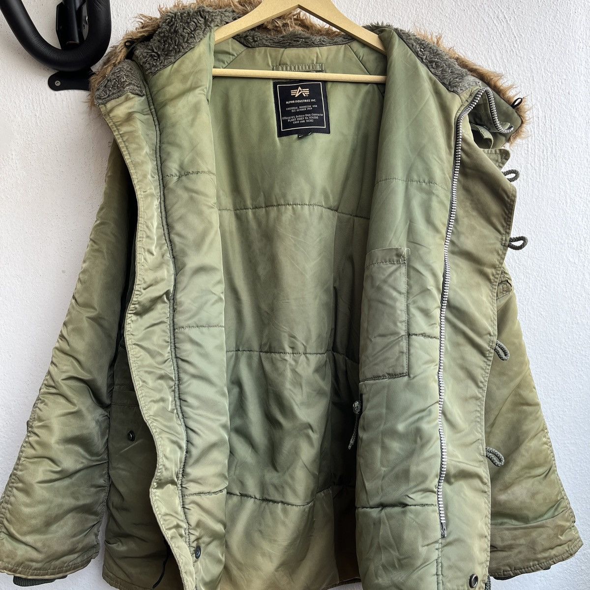 Alpha Industries × Avirex AVIREX ALPHA INDUSTRIES N-3B BOMBER FLIGHT JACKET USA Size US M / EU 48-50 / 2 - 17 Thumbnail