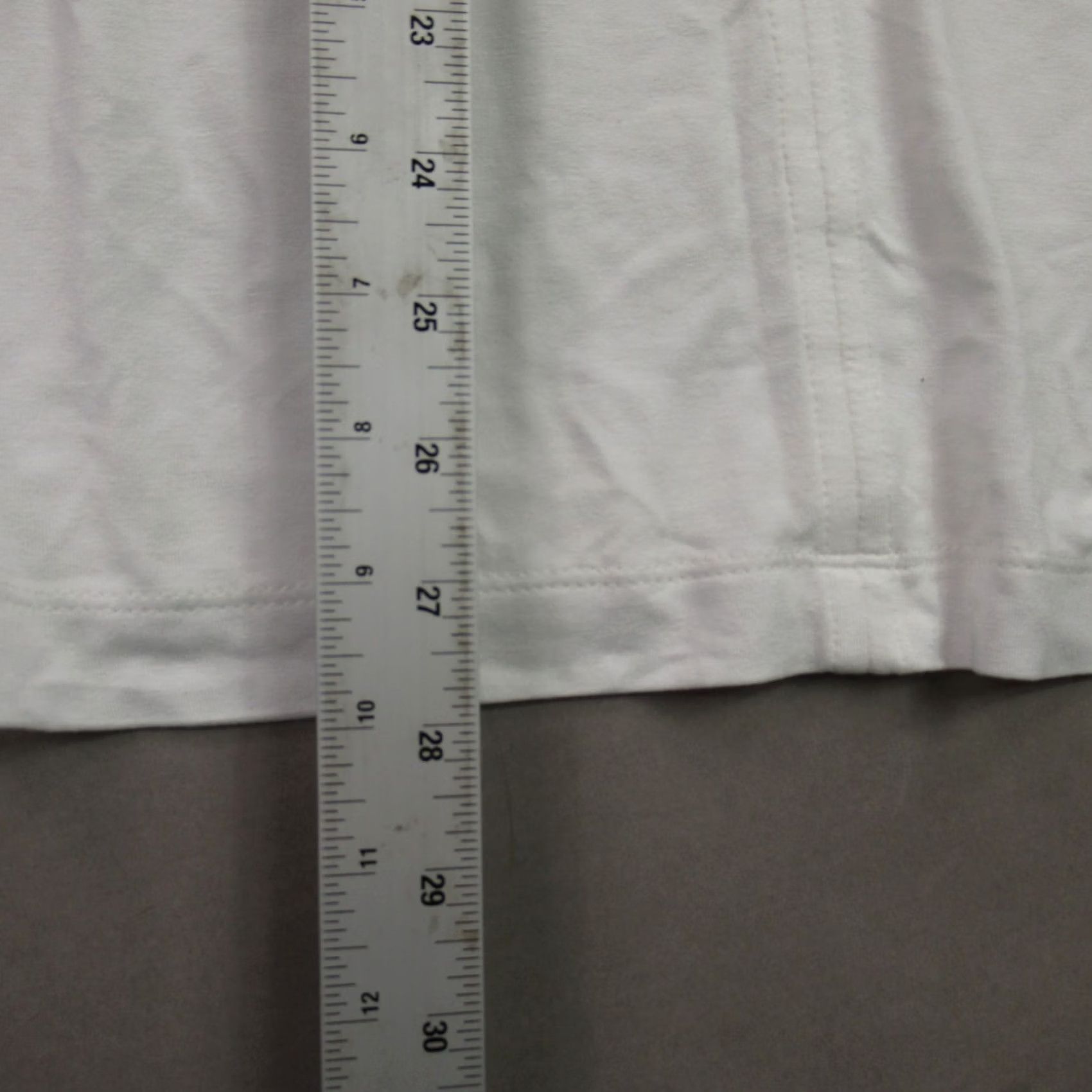 J. Jill J Jill Shirt Womens Medium Short Sleeve Casual Crew Neck White Lightweight Size M / US 6-8 / IT 42-44 - 8 Thumbnail