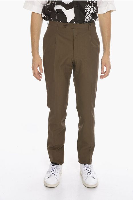 Camoshita Casue Single Pleat Pants Grailed