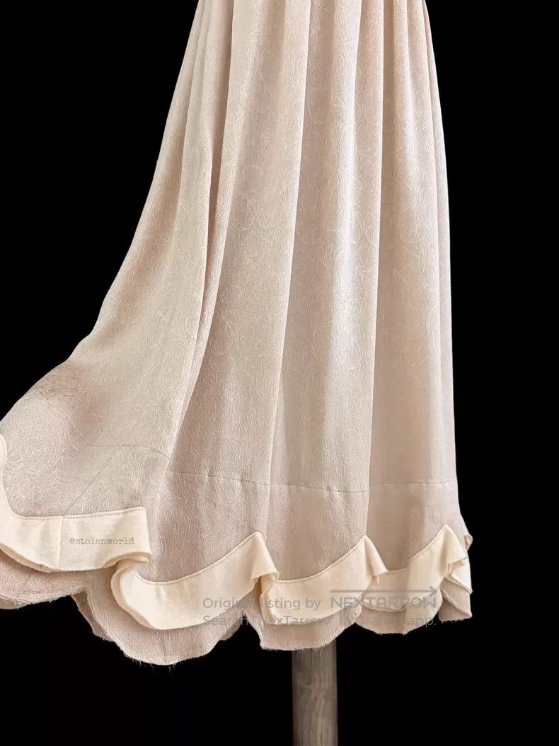 Comme des Garcons Comme Des Garcons size F Silk Petal Hem Skirt Size 23" - 7 Thumbnail